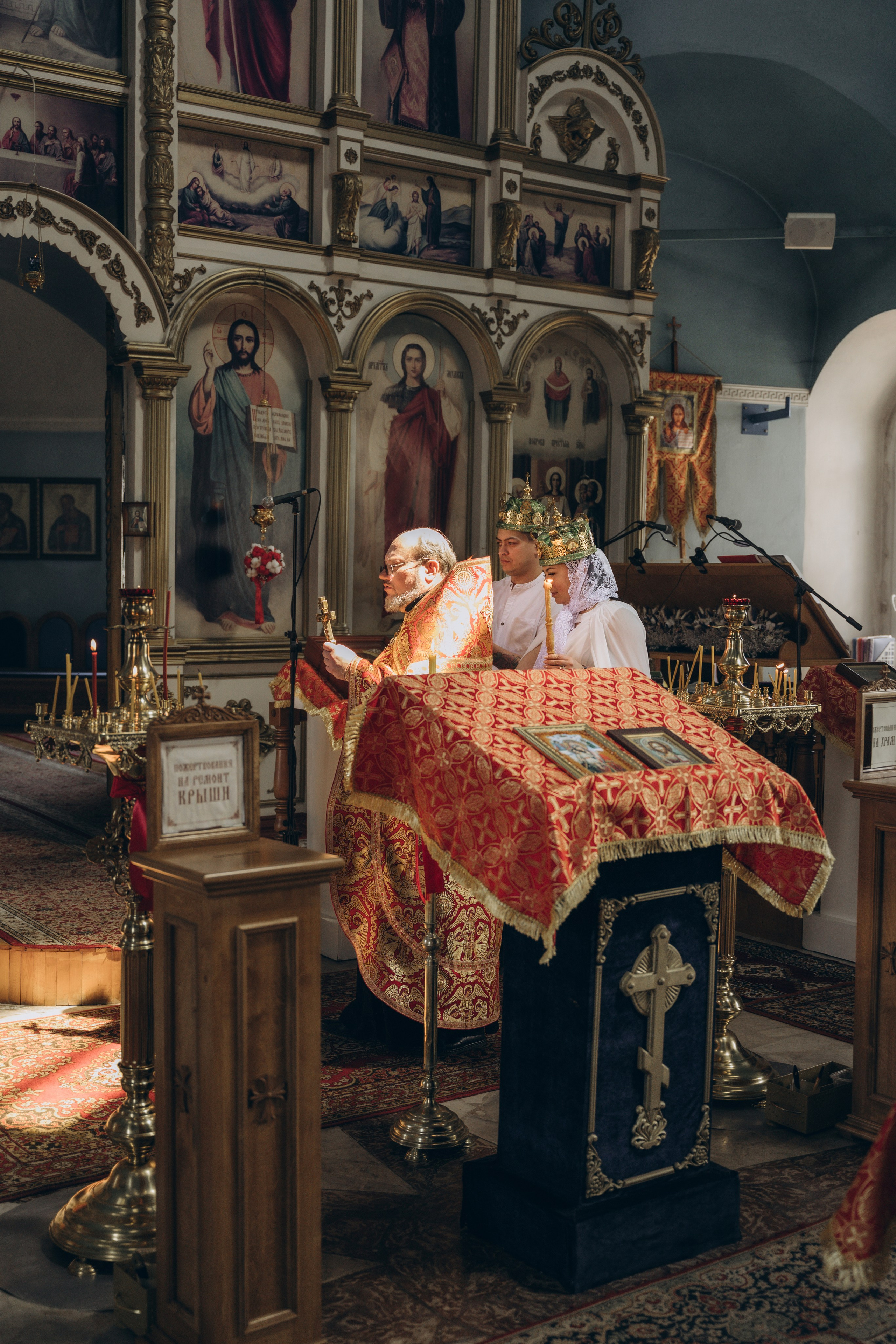Венчание Церковь Покрова Пресвятой Богородицы. Семейный фотограф в Белгороде Амелина Алина
