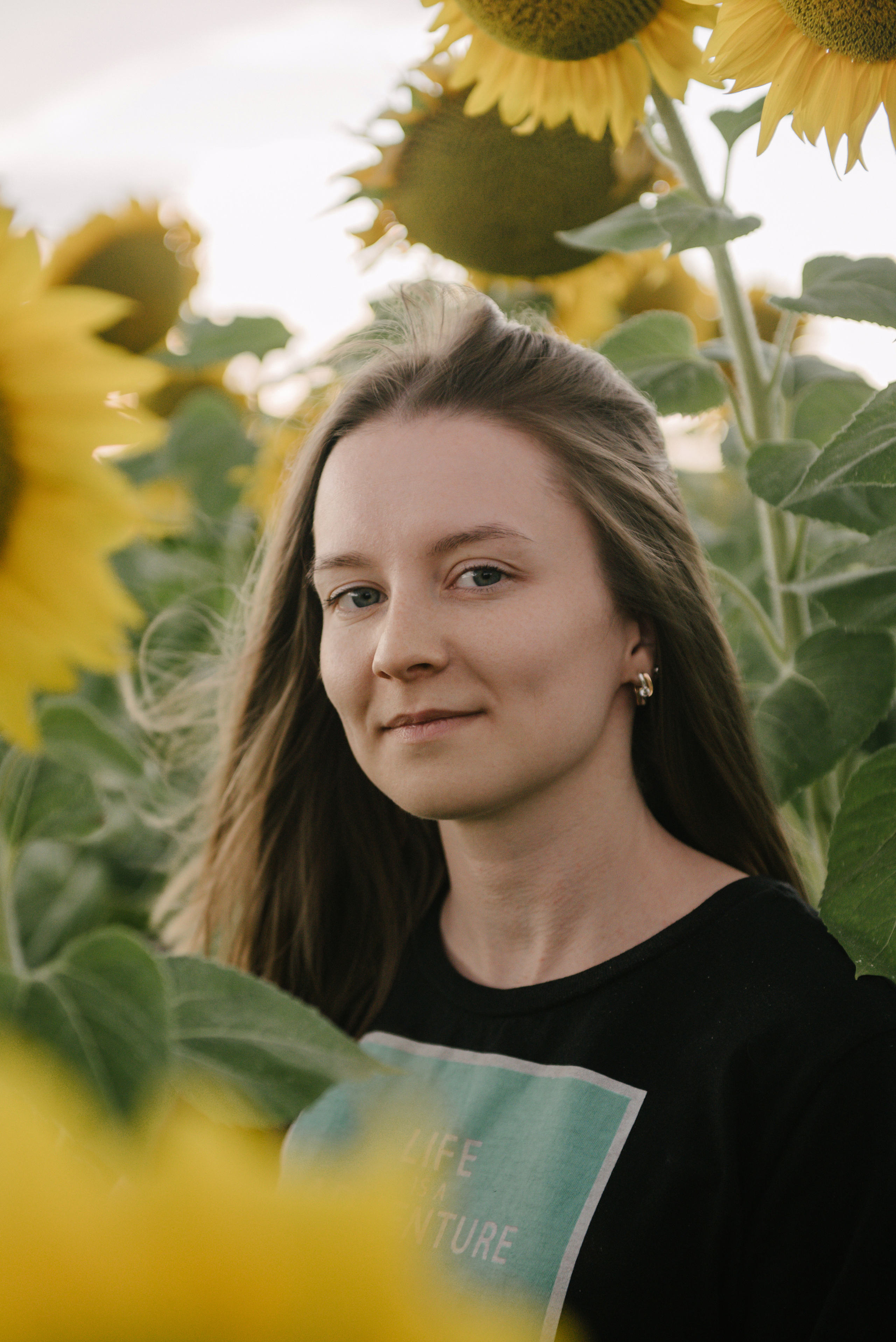 Подсолнухи. Семейный фотограф Саратов Маргарита Куликова