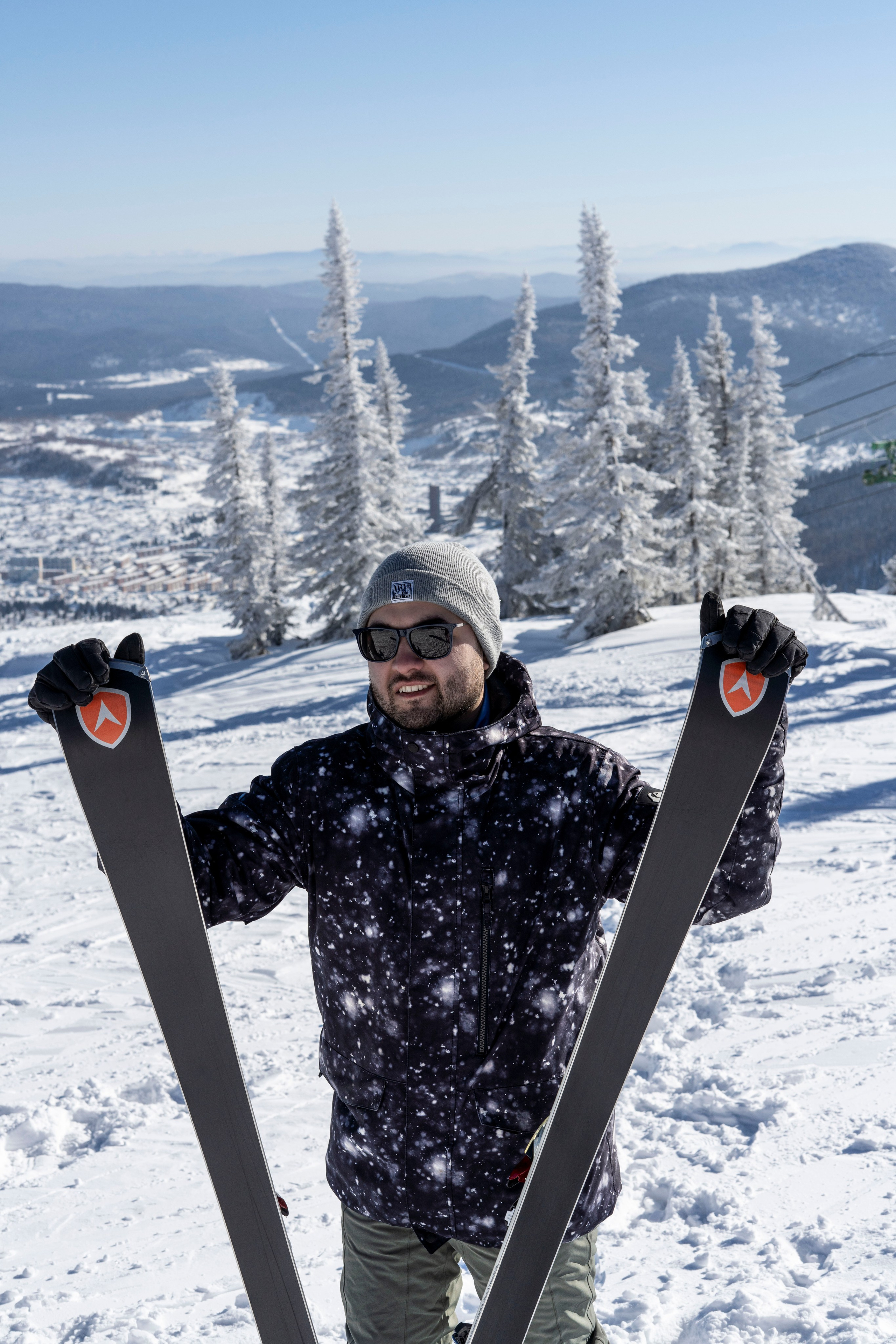 Фотосессия на вершине. Анастасия Паршукова — фотограф Шерегеш Новосибирск