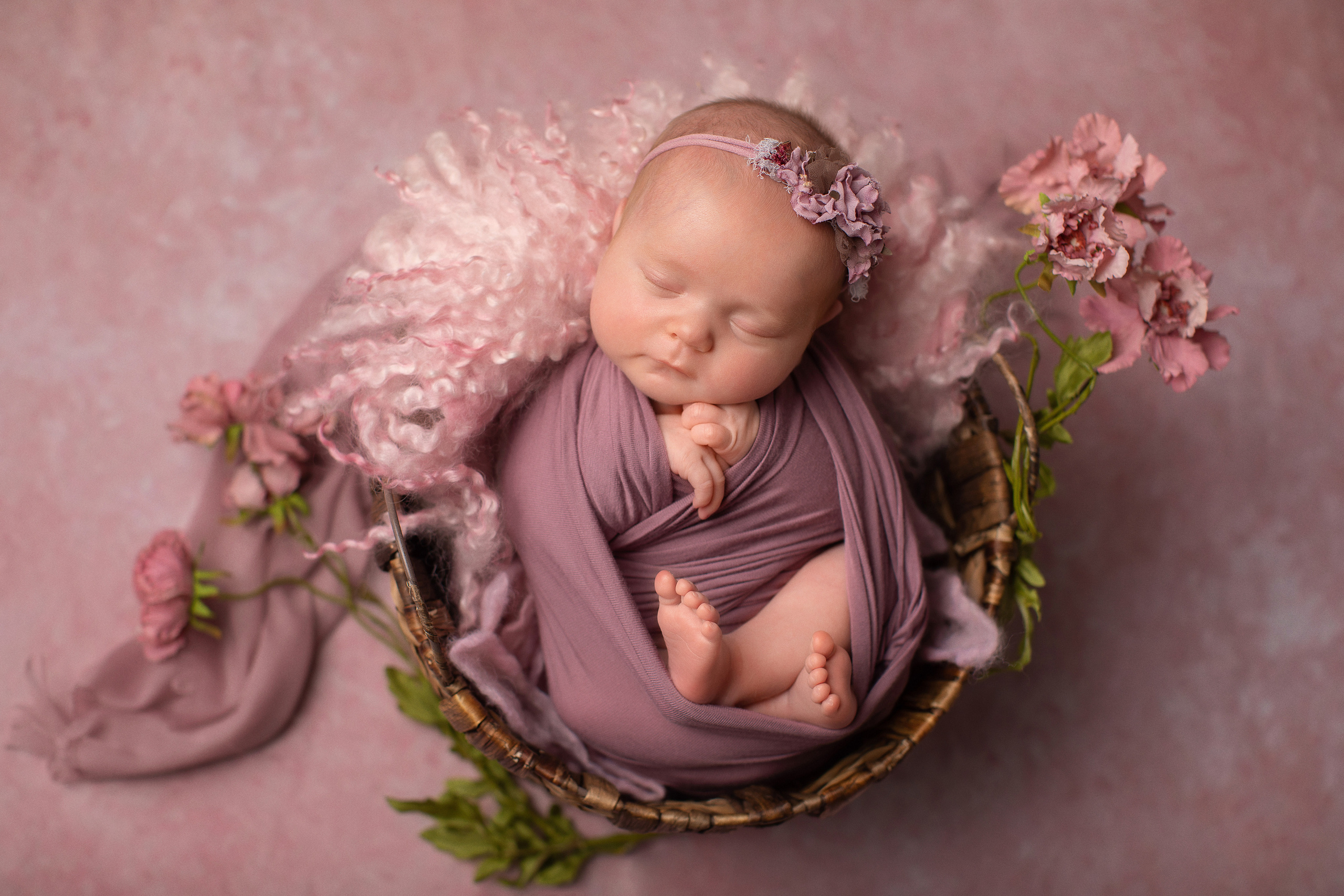 Портфолио фотосессия для новорожденных. Фотограф новорождённых и детей до года на КМВ