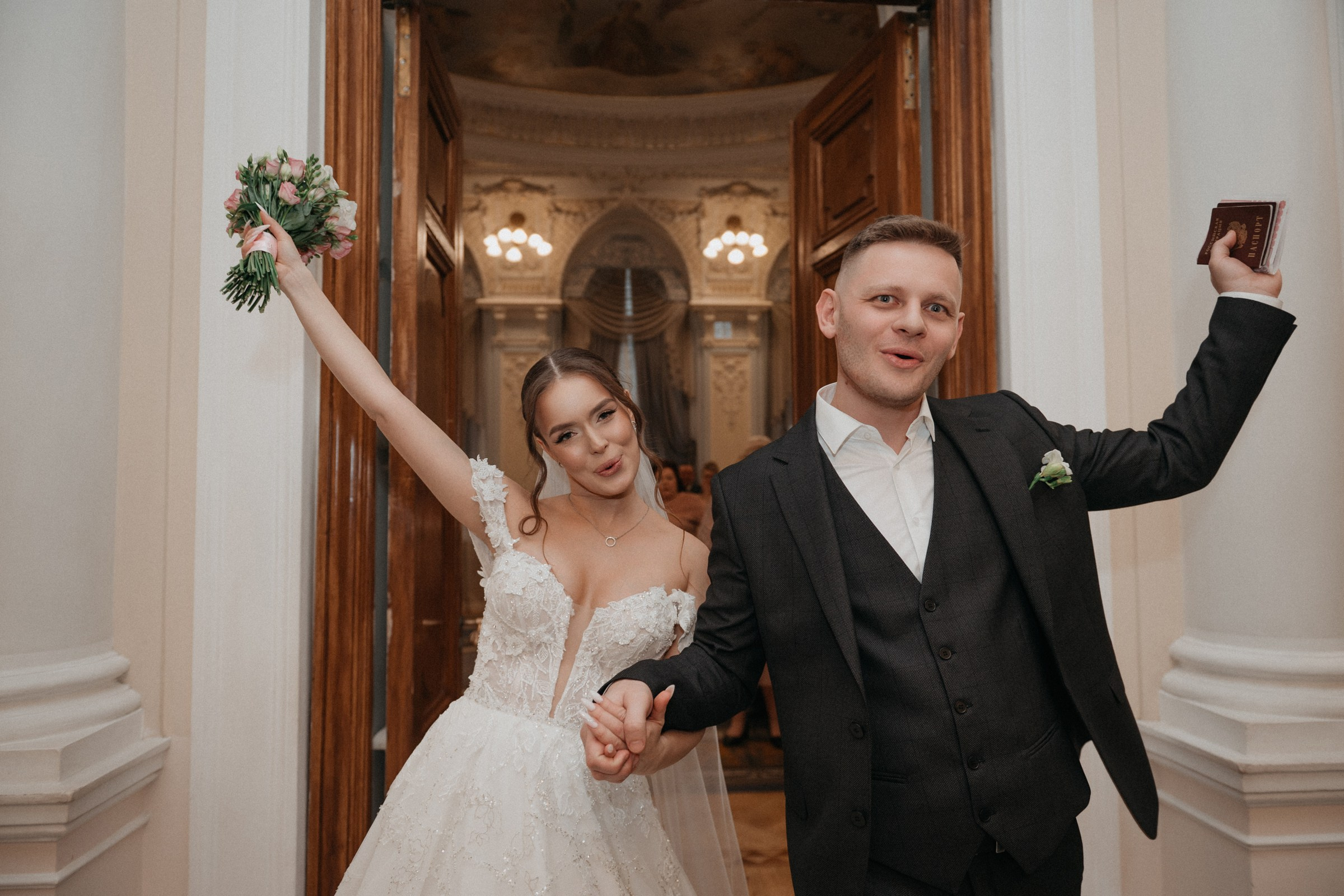 регистрация бракосочетания во 2 Дворце