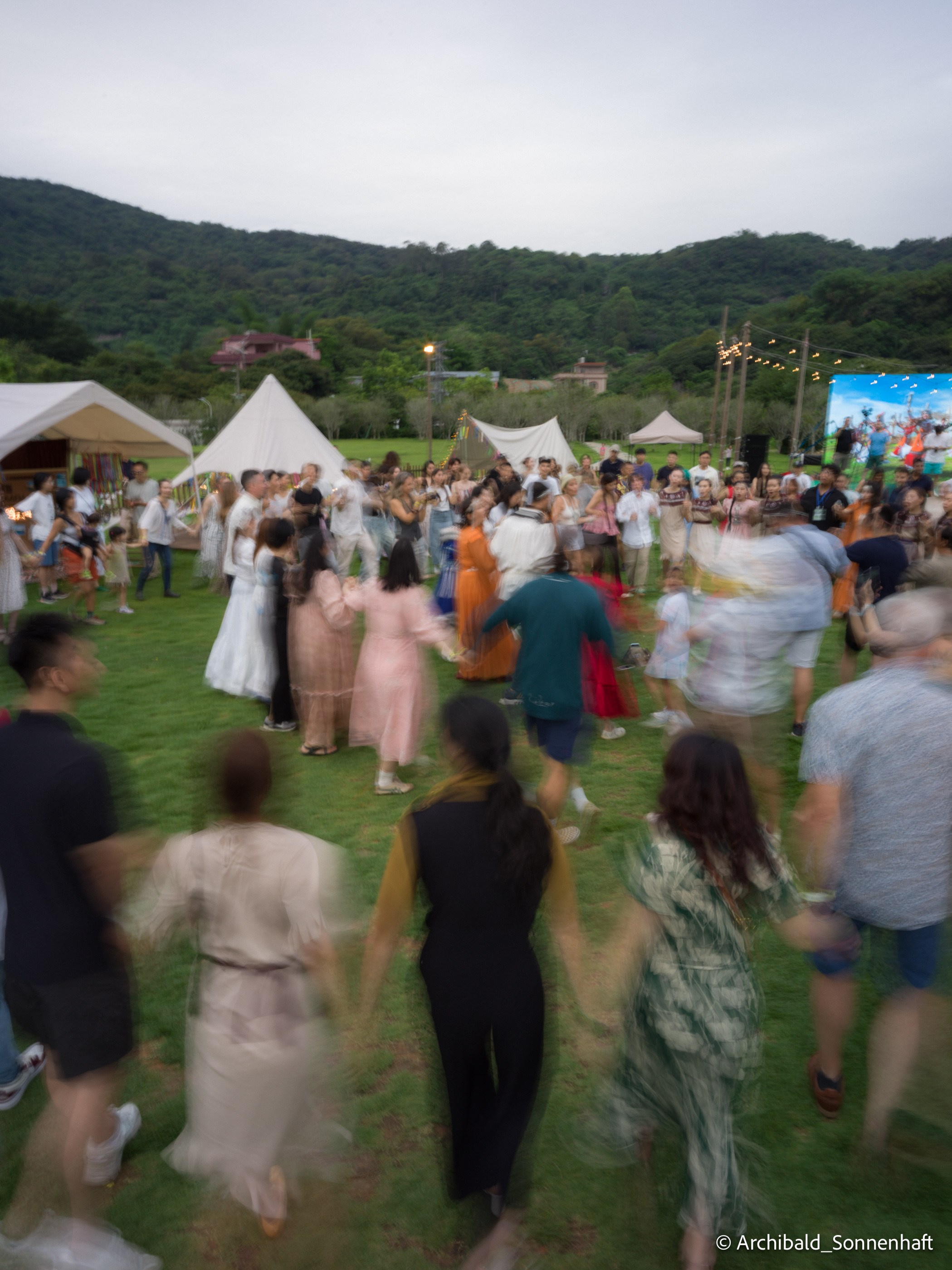 Yakuts festival of rebirth of nature after a hard winter. Photographer in Guangzhou, China. Archibald Sonnenhaft