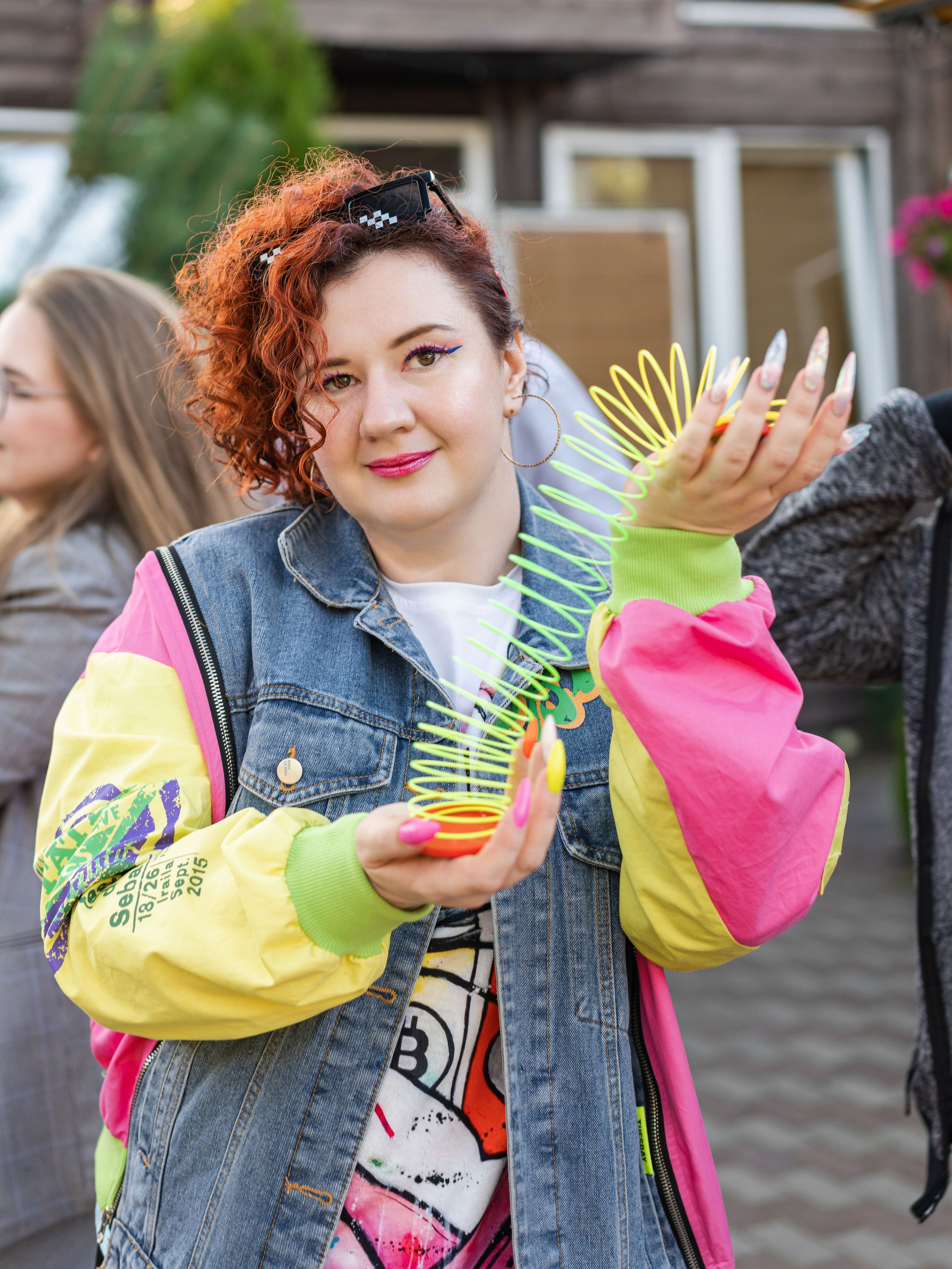 День рождения в стиле 90х. Фотограф Москва