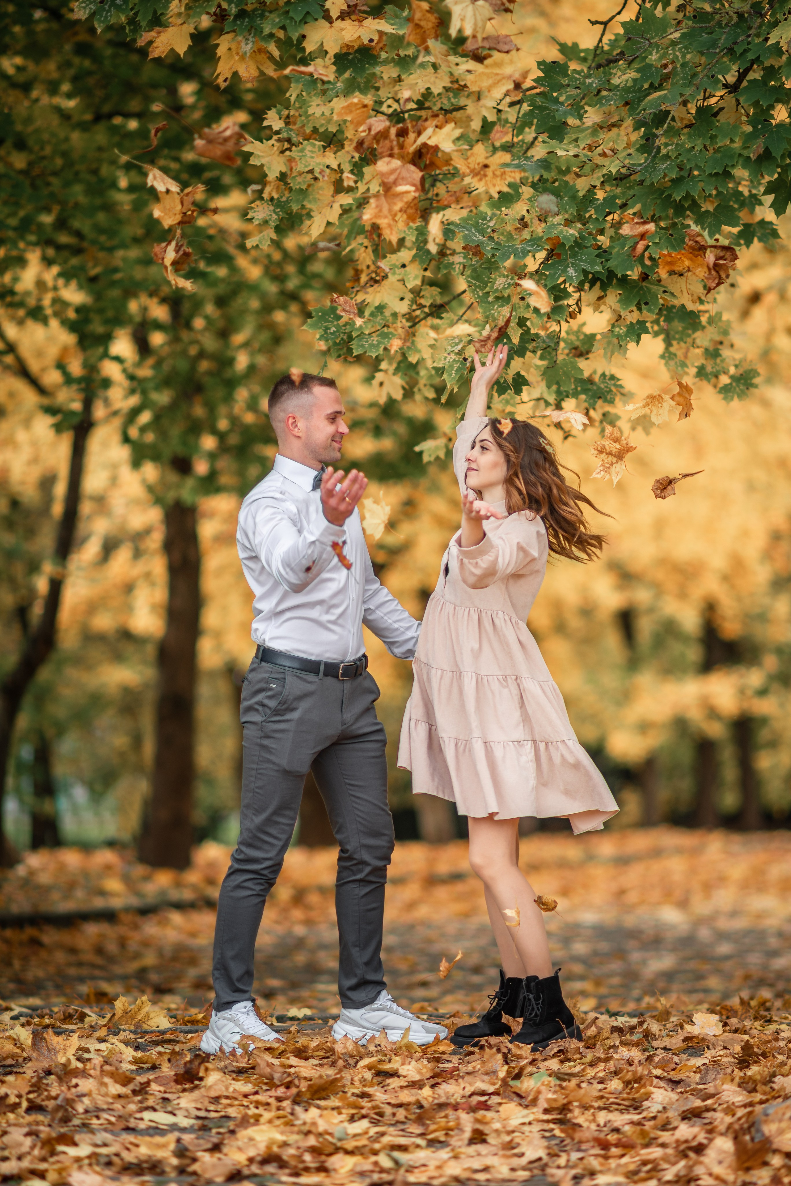 Свадебная прогулка. Екатерина и Евгений. Фотограф Марта Козел. Гродно, Беларусь