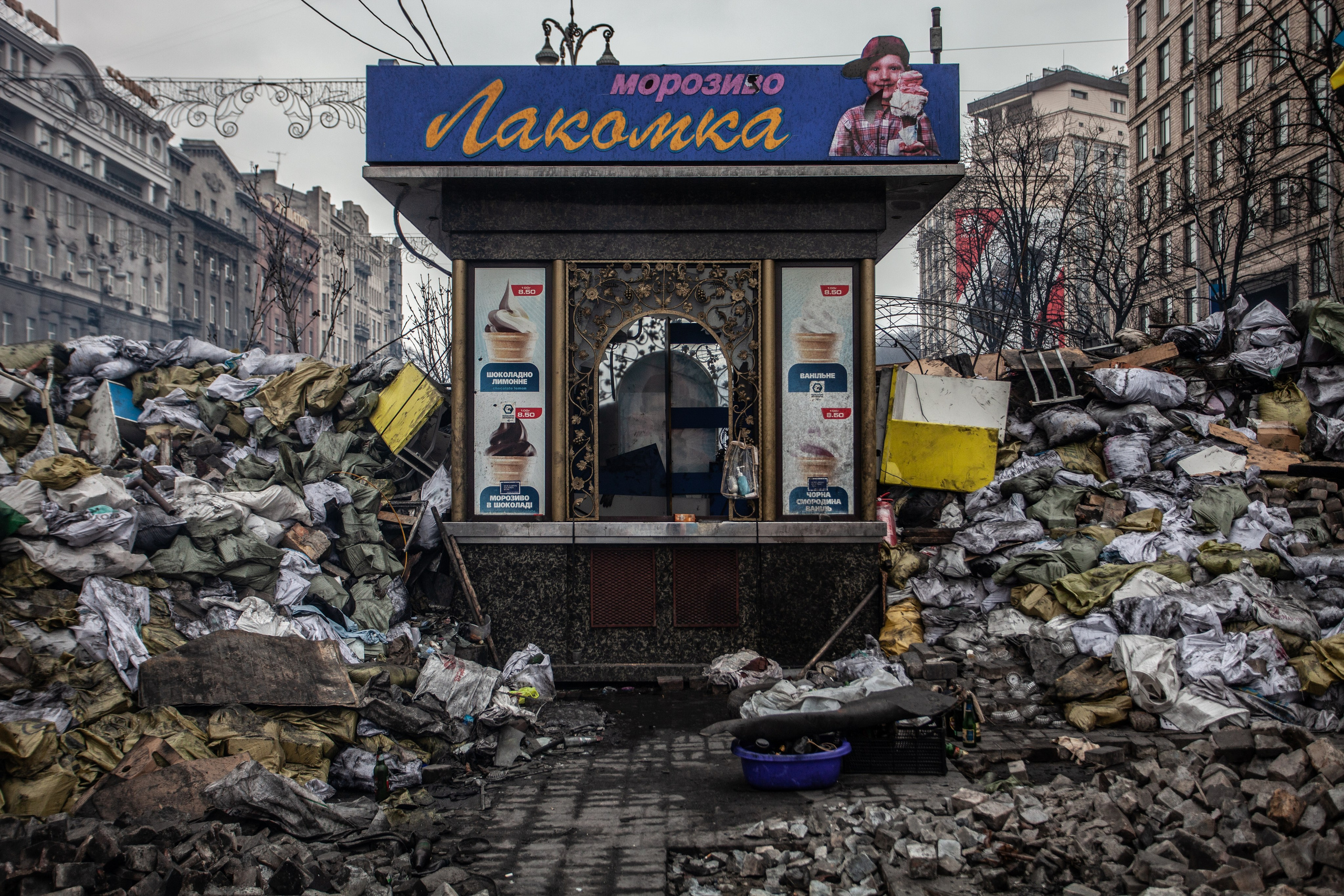 Киев после революции. Фотограф Роман Демьяненко