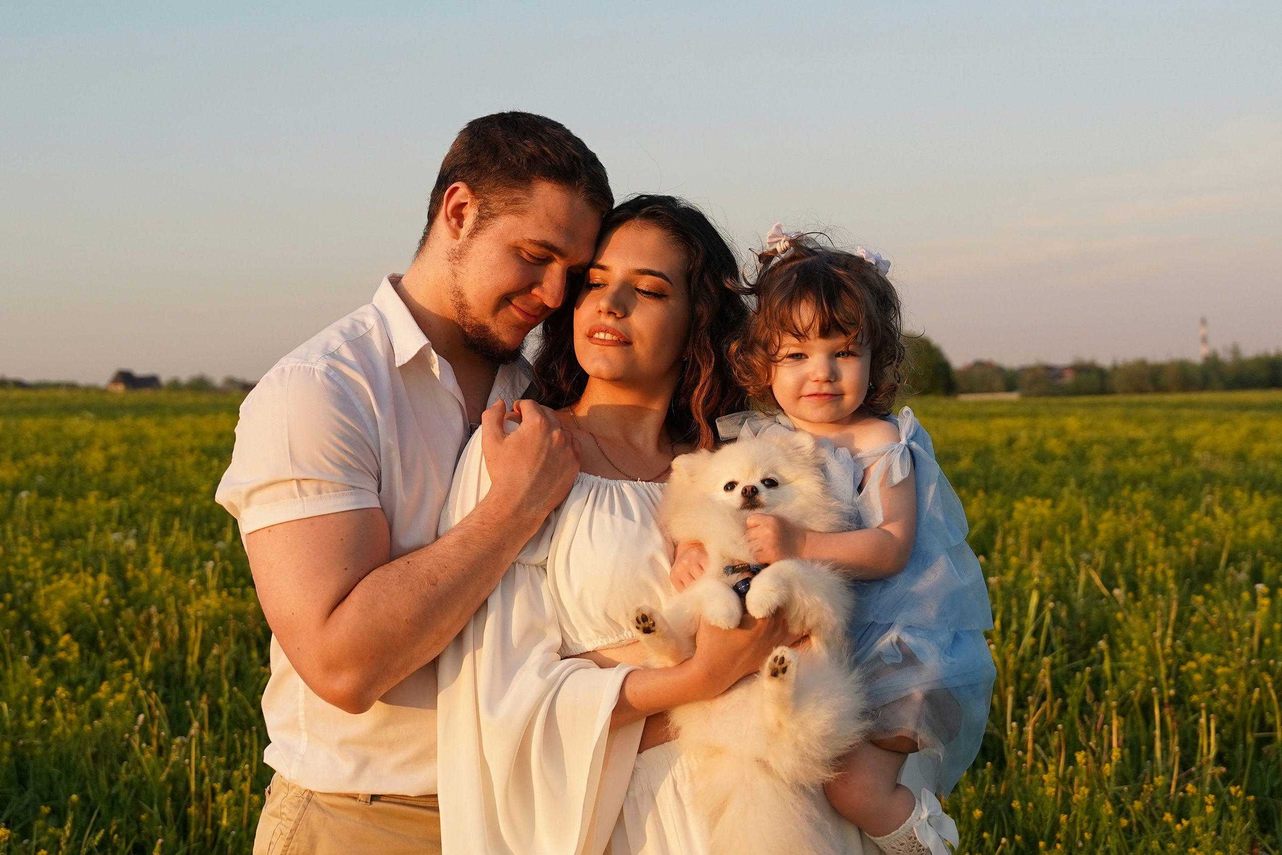 Семейная фотоистория на природе. Главная