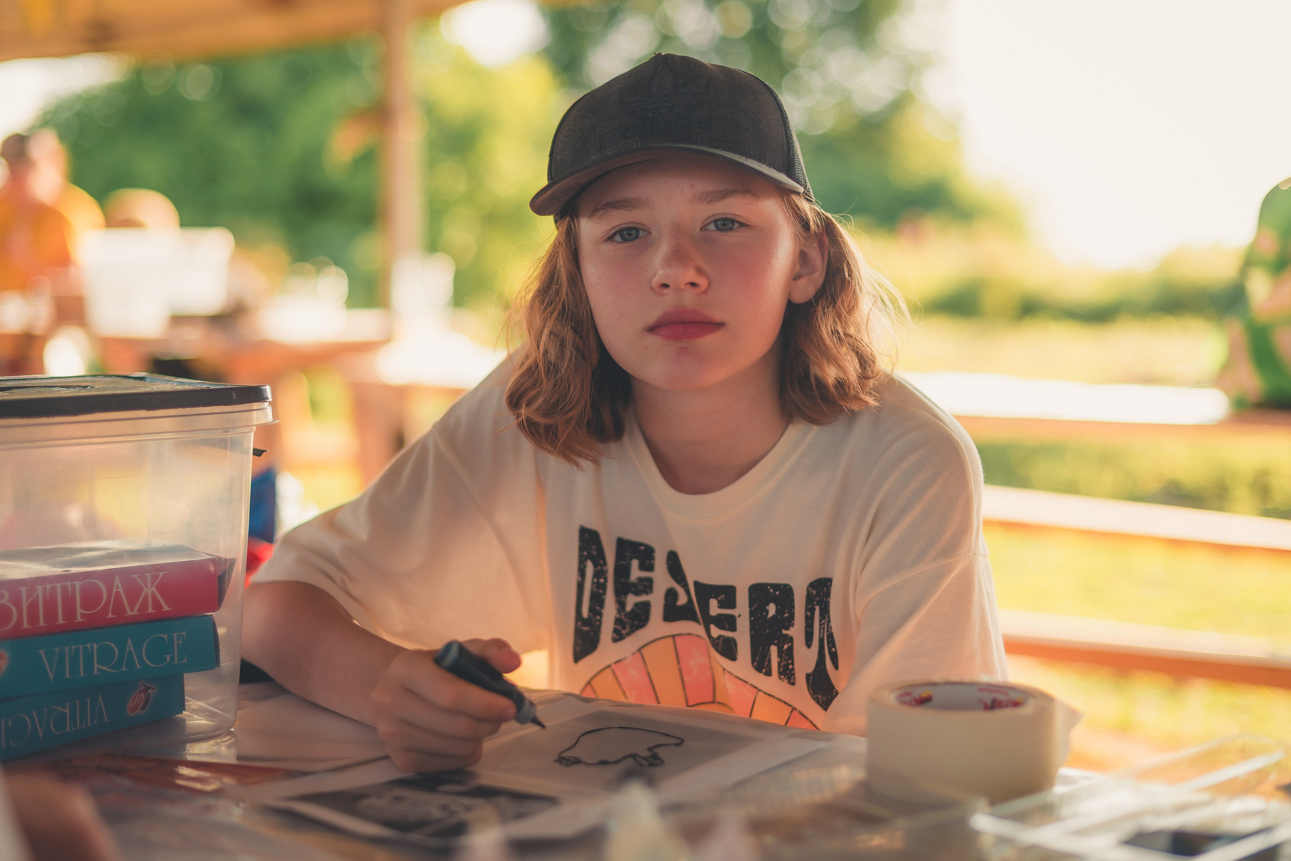 Детский лагерь — 5 смена 2023 год. Иван Кубик — фотограф и видеограф