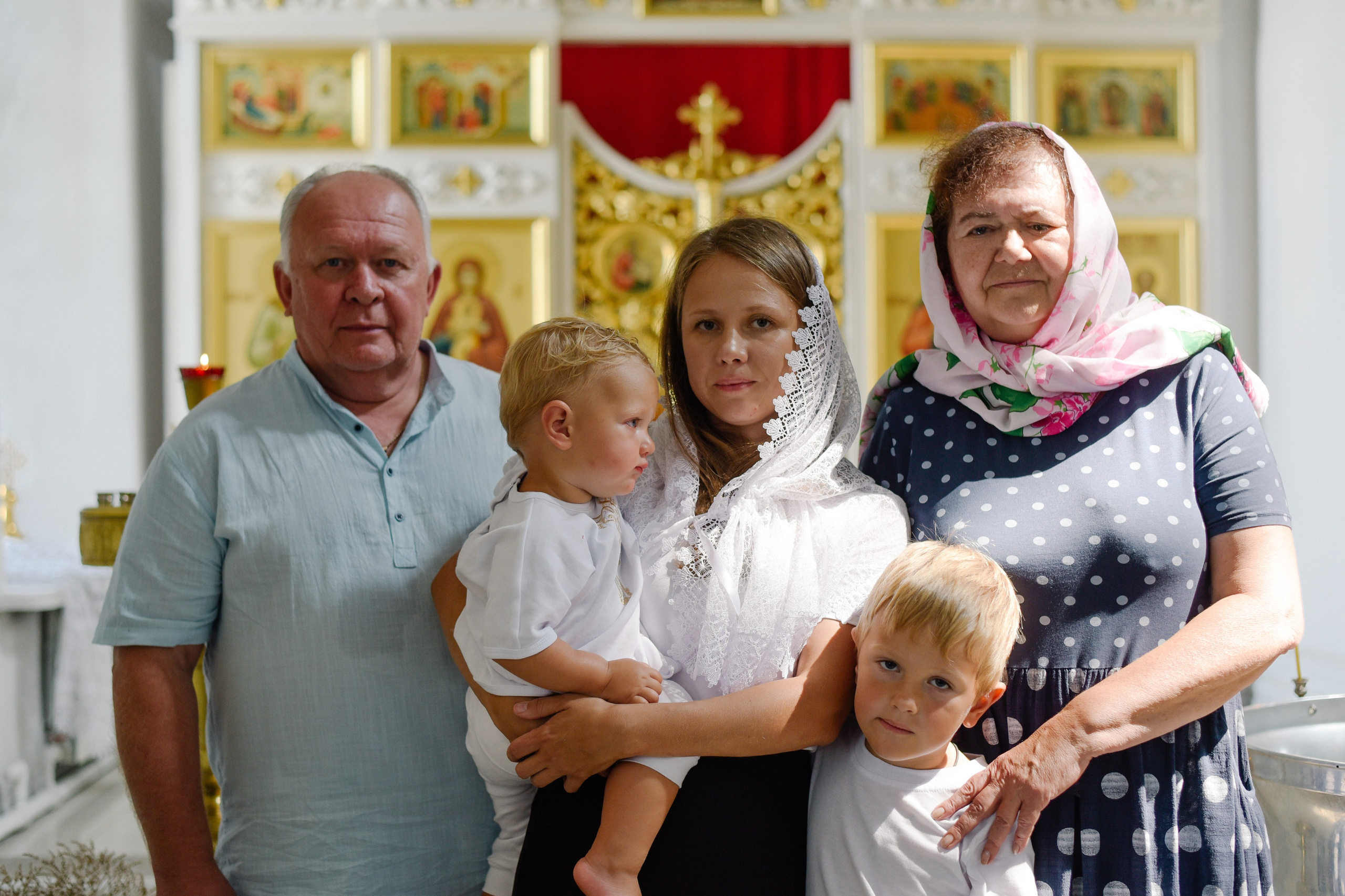 Крещение Леонида. Фотограф Лола Волна, город Москва