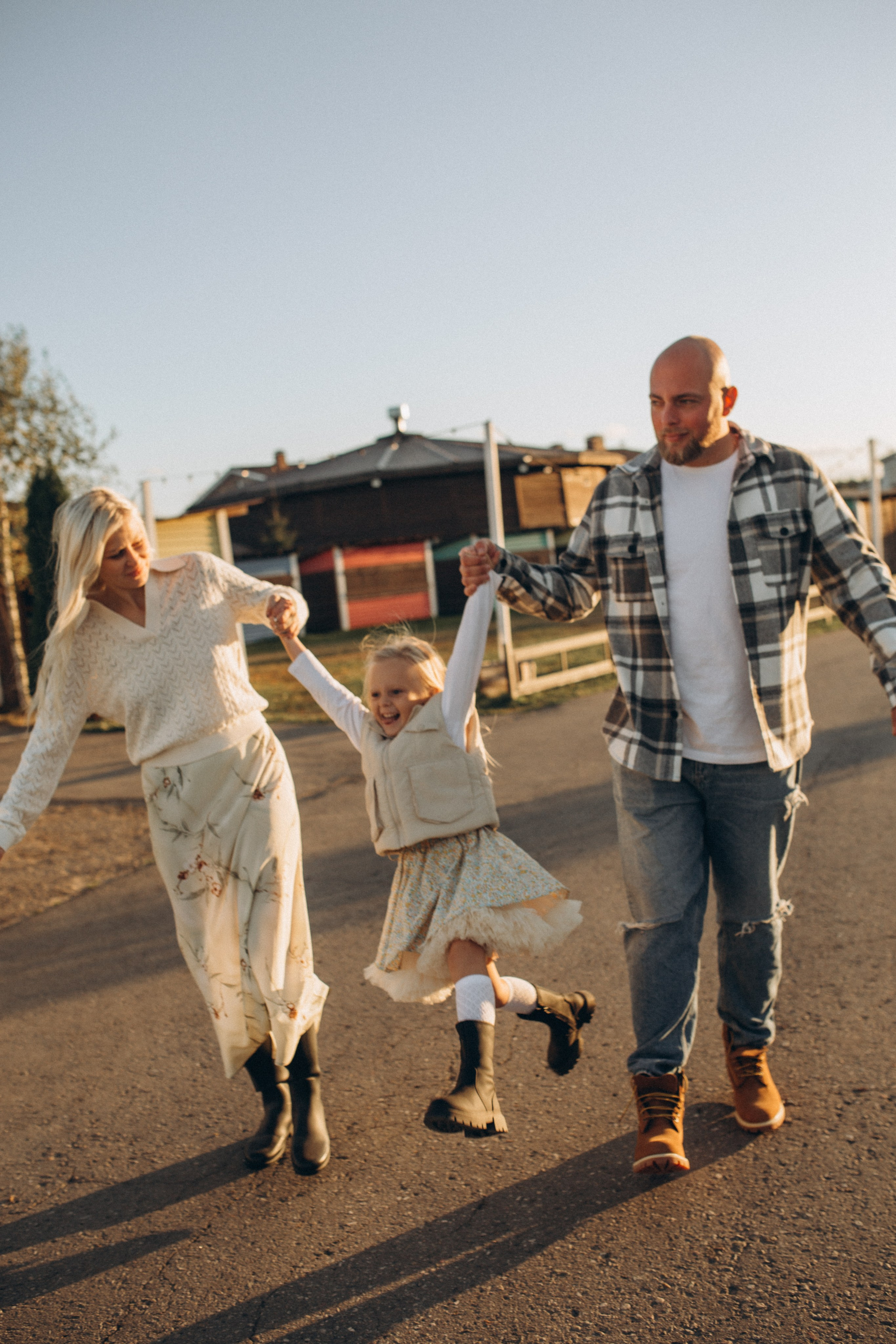 Семейная съемка на улице. Семейный и детский фотограф в Москве Антонина Смирнова