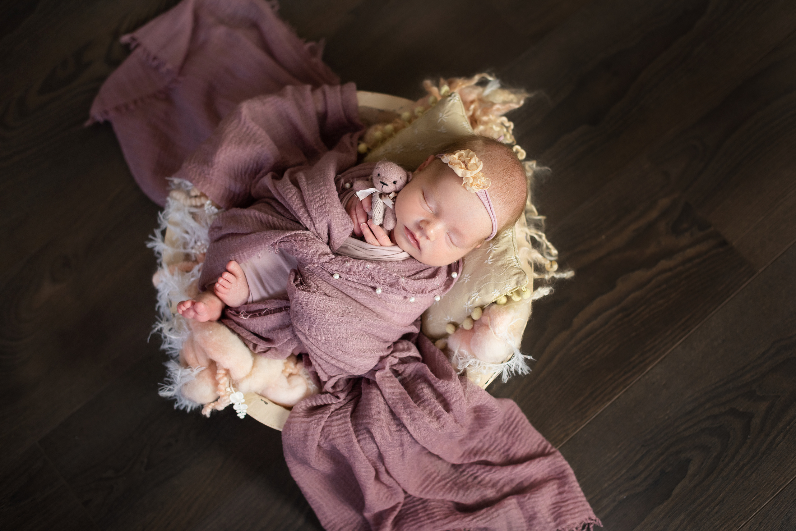 Дарья, 12 дней. Детский и семейный фотограф в Красноярске. Фотосессии новорожденных малышей до 1 месяца