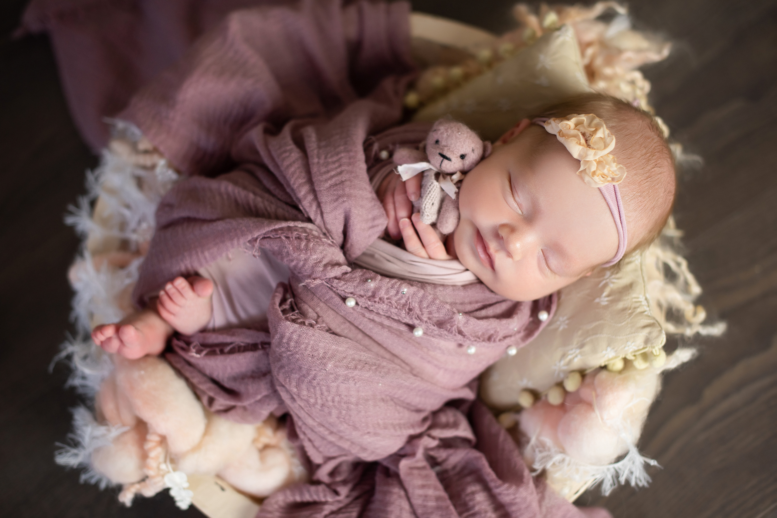 Дарья, 12 дней. Детский и семейный фотограф в Красноярске. Фотосессии новорожденных малышей до 1 месяца