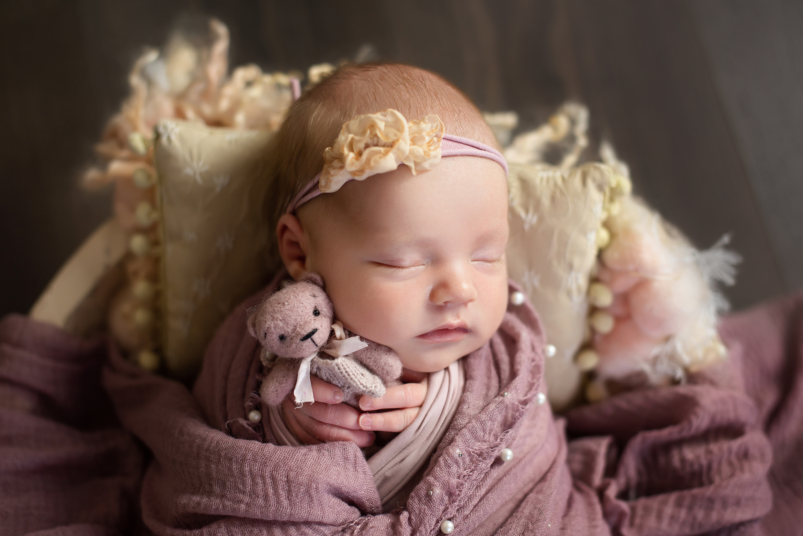 Дарья, 12 дней. Детский и семейный фотограф в Красноярске. Фотосессии новорожденных малышей до 1 месяца