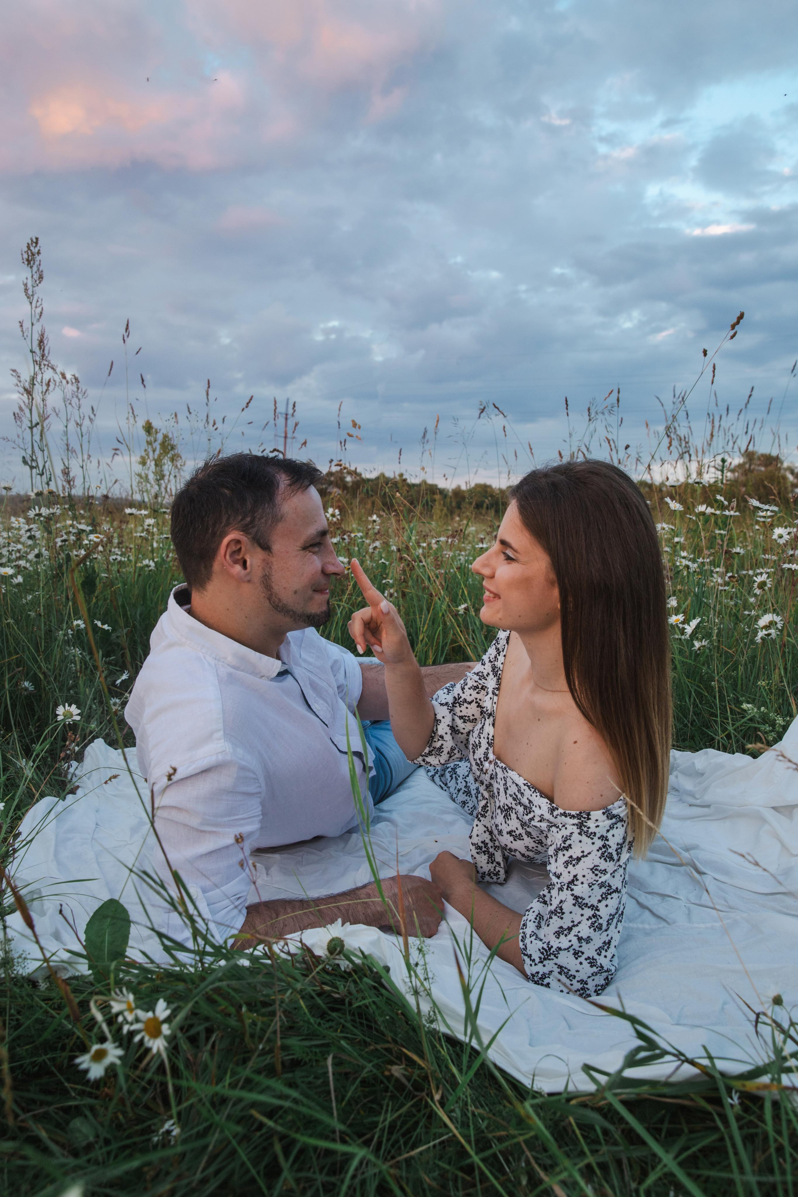Ромашковый вечер. Женский и семейный фотограф в Туле Катя Вуколова