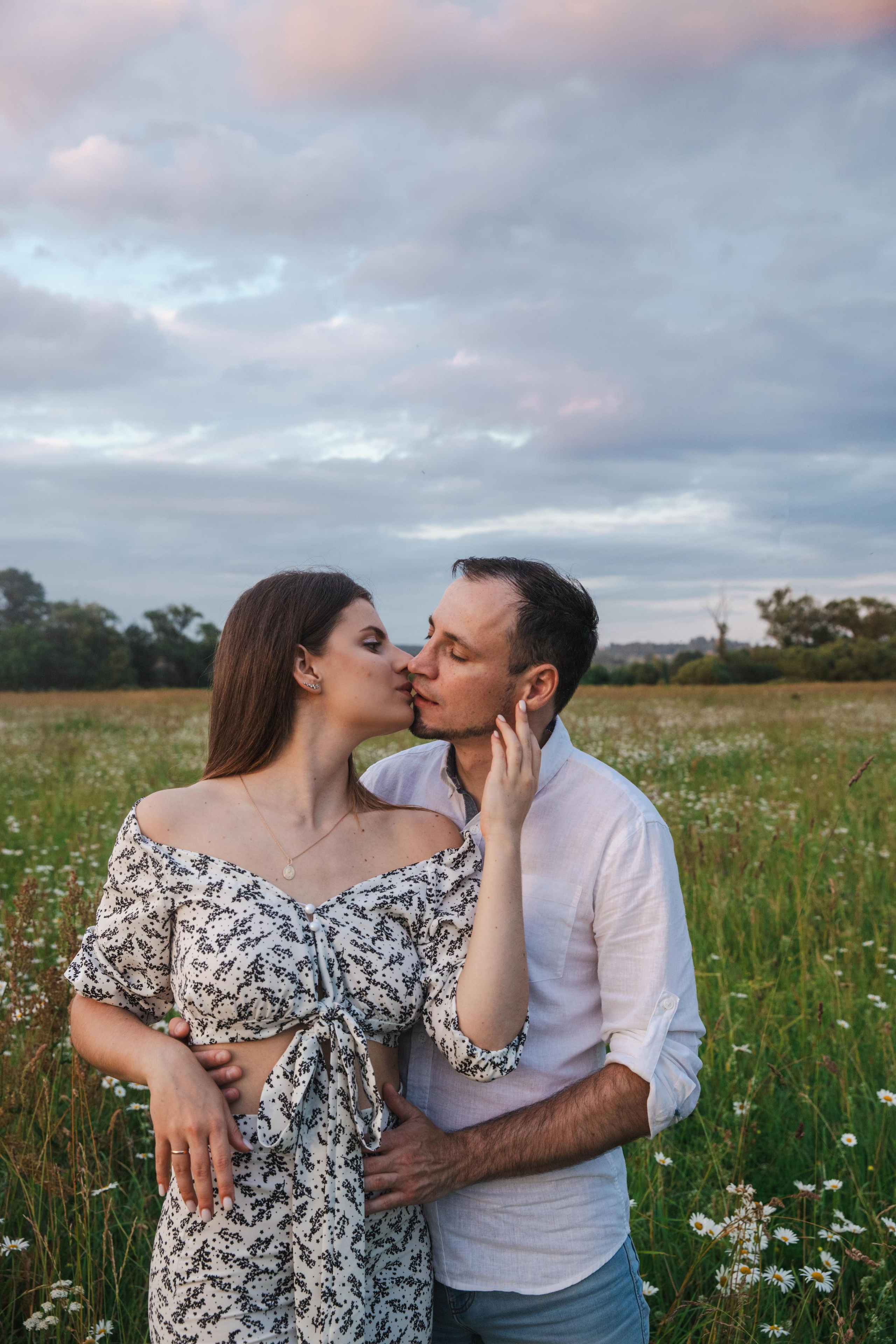 Ромашковый вечер. Женский и семейный фотограф в Туле Катя Вуколова