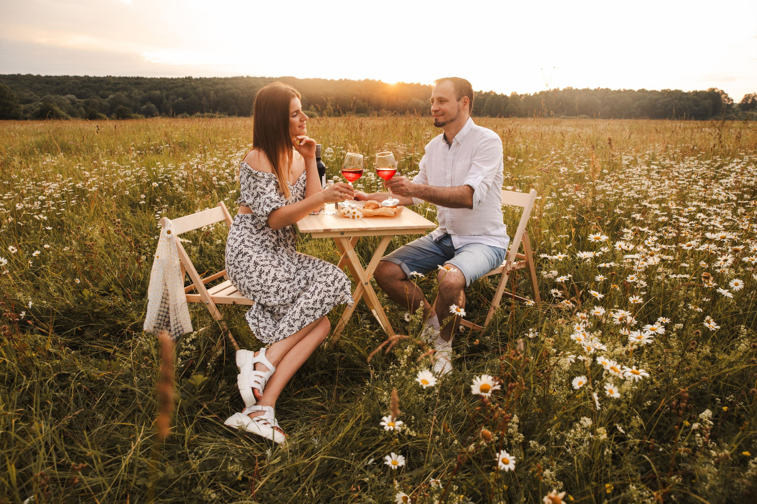 Ромашковый вечер. Женский и семейный фотограф в Туле Катя Вуколова
