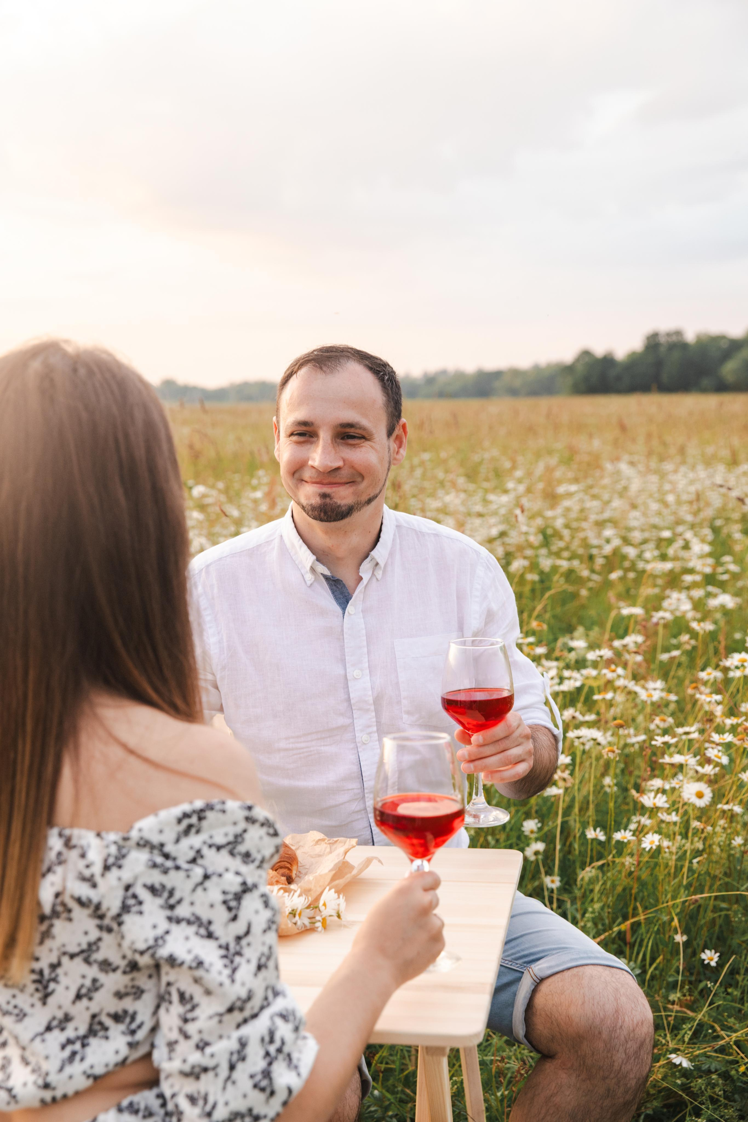 Ромашковый вечер. Женский и семейный фотограф в Туле Катя Вуколова