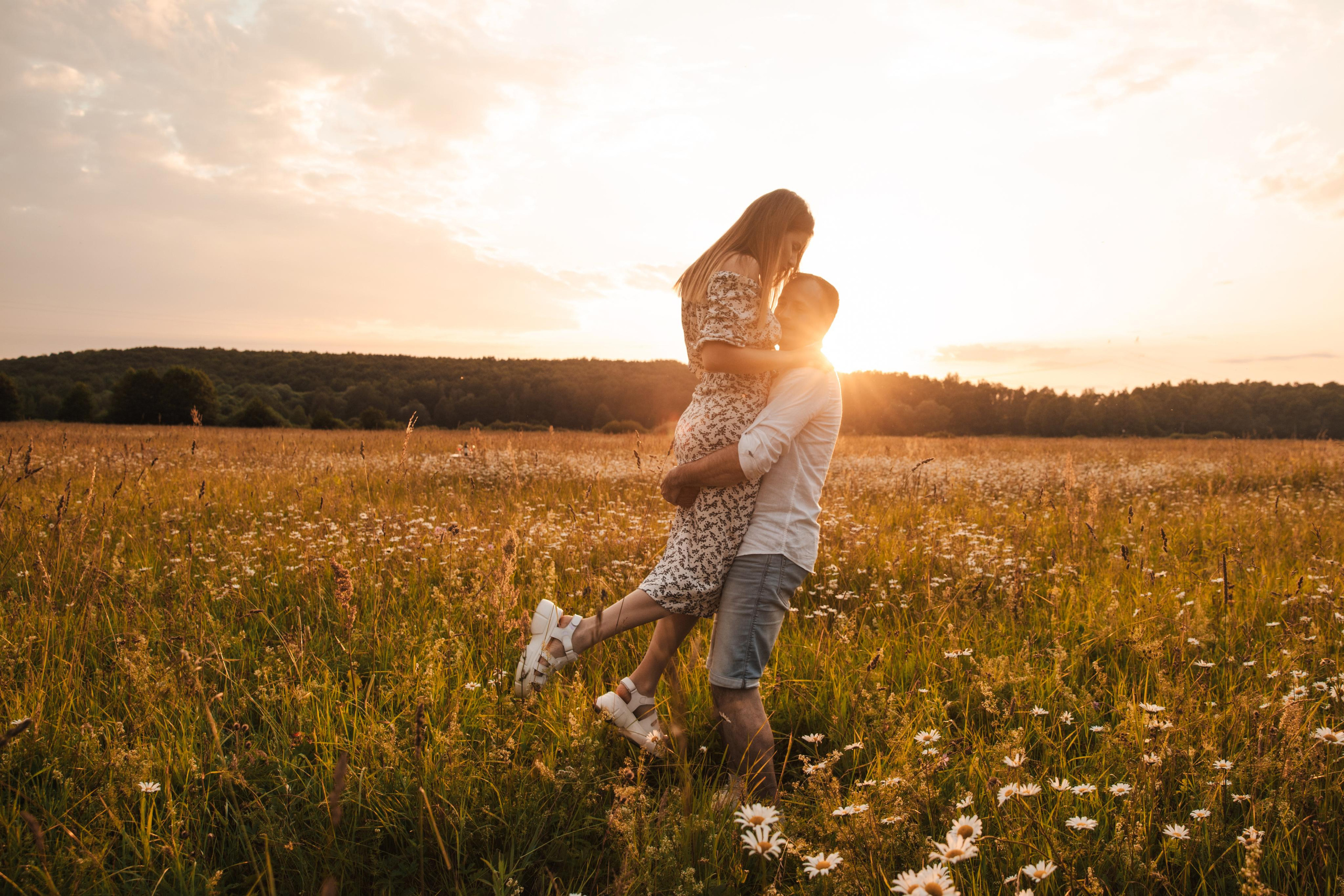 Ромашковый вечер. Женский и семейный фотограф в Туле Катя Вуколова