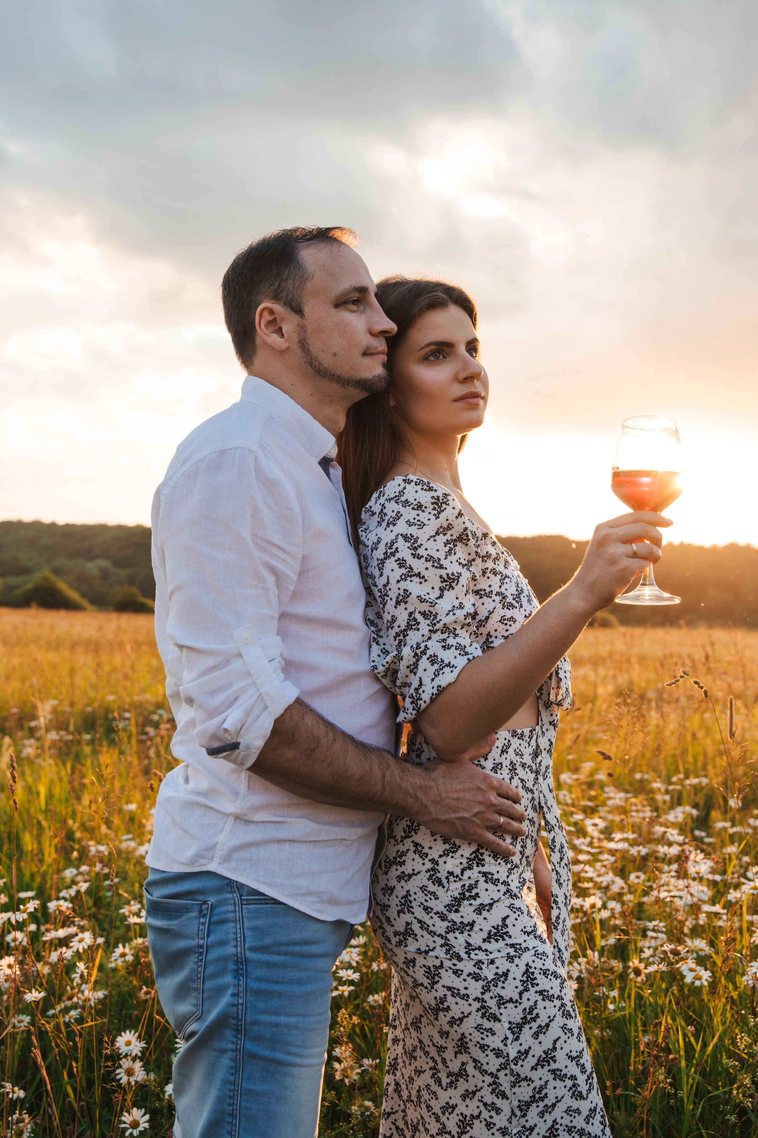 Ромашковый вечер. Женский и семейный фотограф в Туле Катя Вуколова