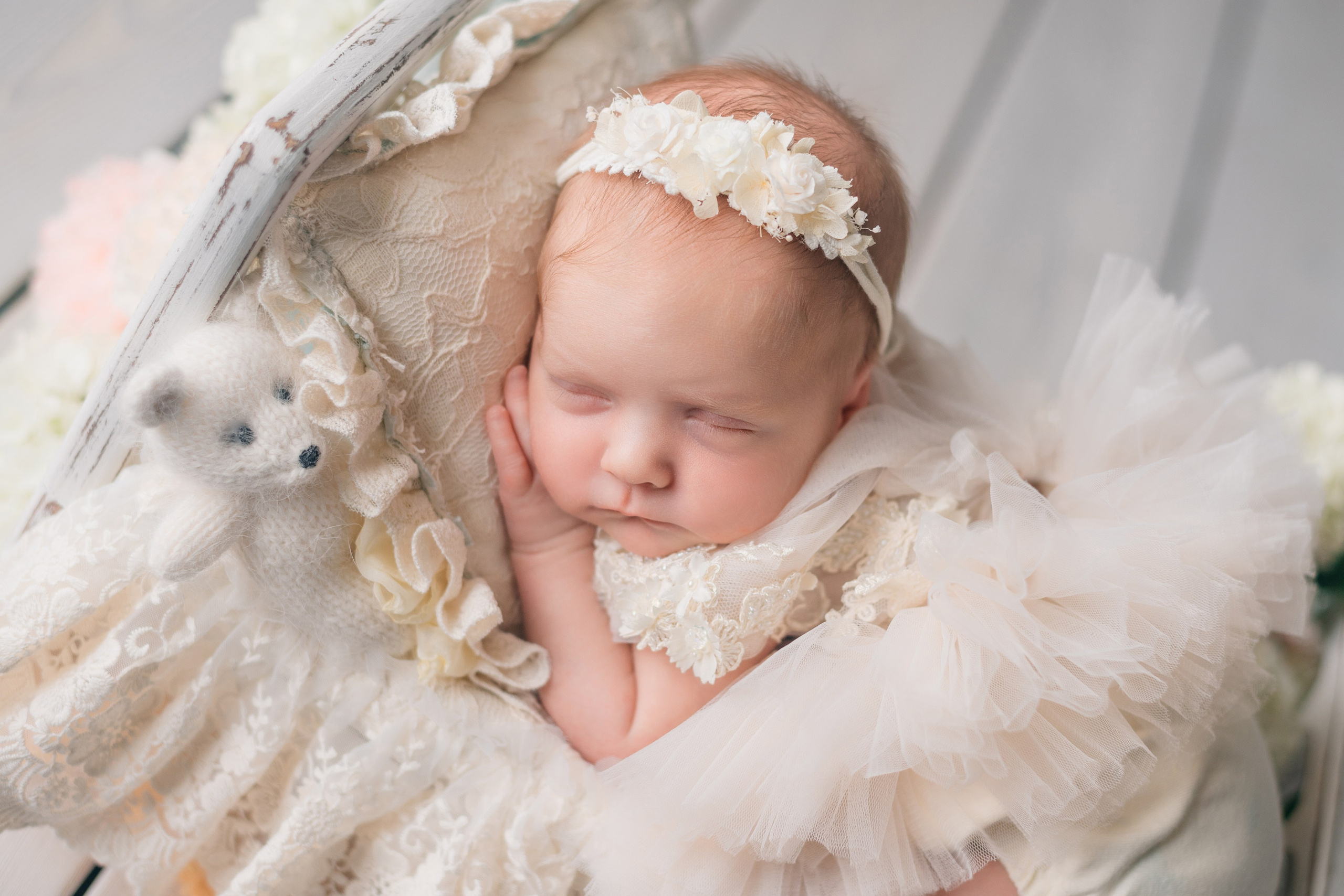 Таисия и Иванна. Фотограф новорожденных Белгород