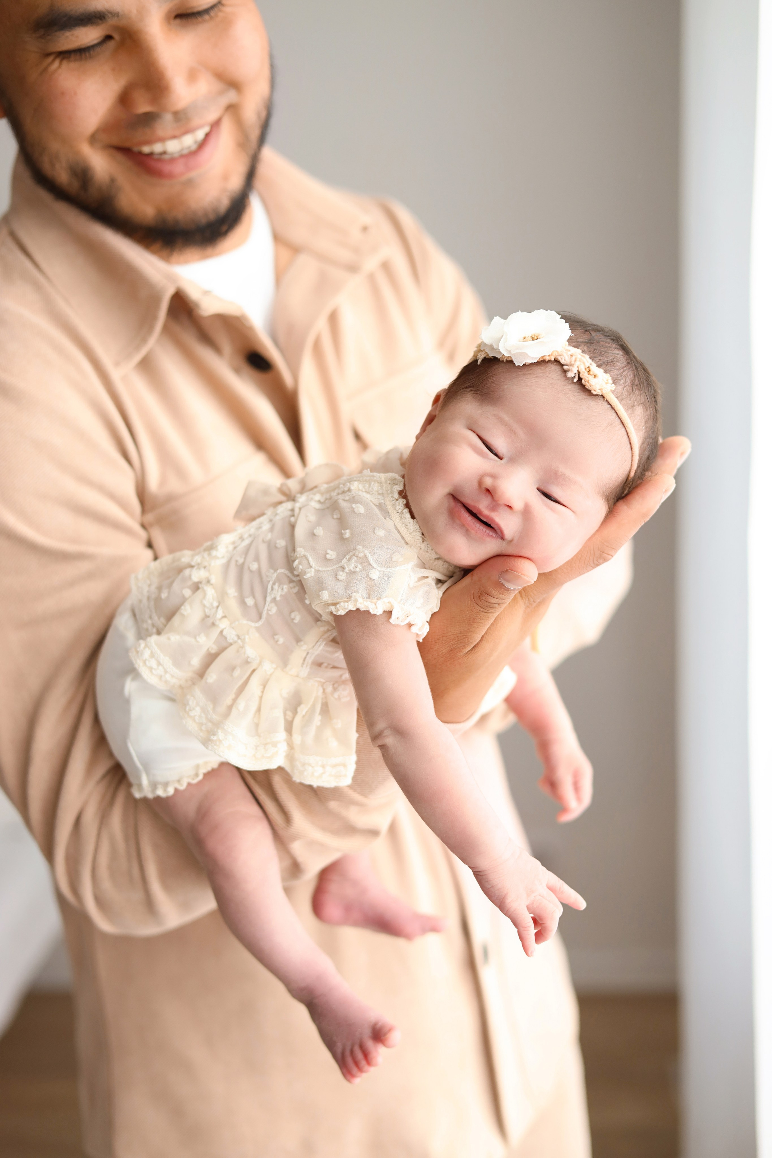 Ньюборн съемка Элины, творческий пакет. Фотограф новорожденных Москва. Ньюборн фотограф Москва