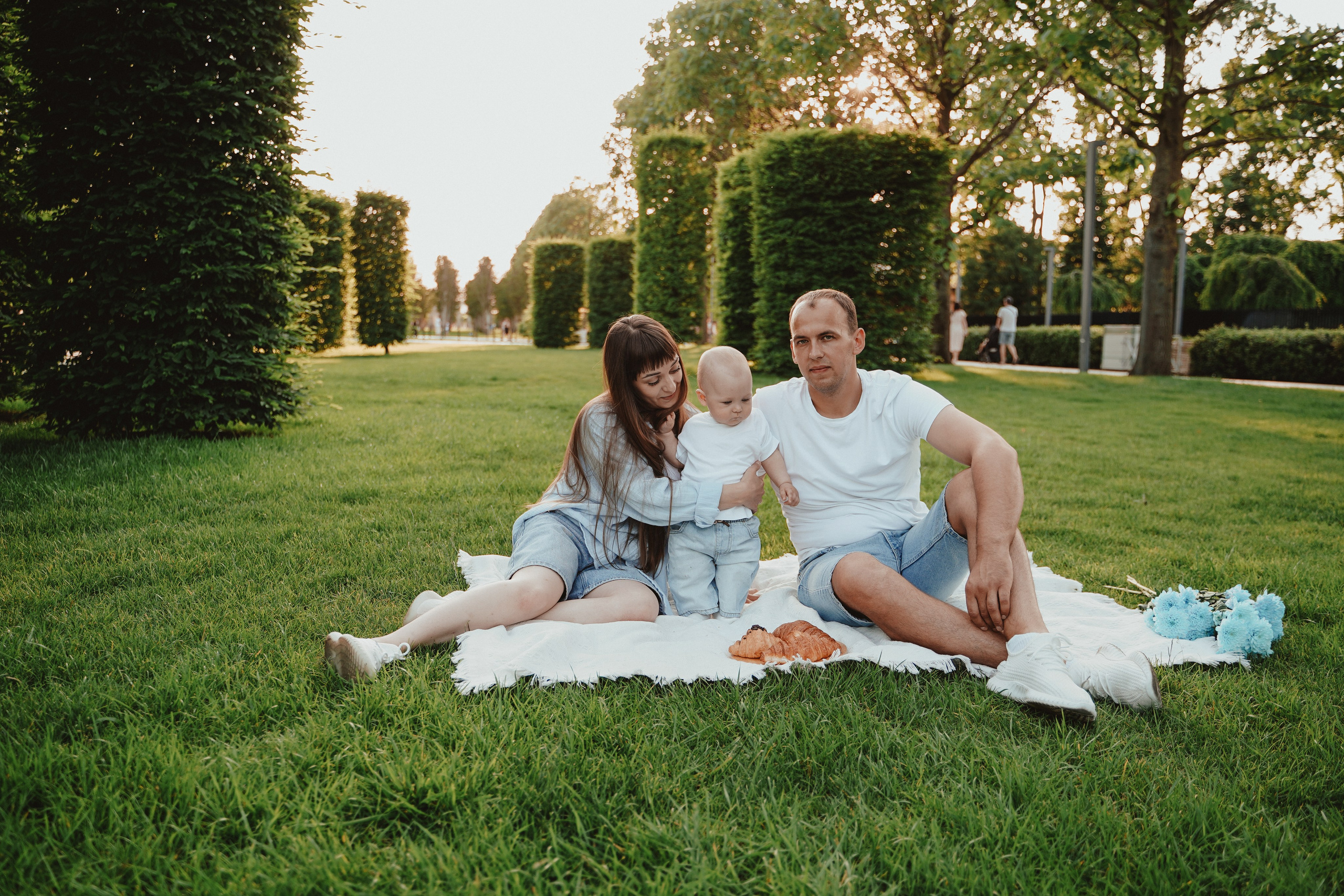 Семейная фотосессия в парке Галицкого. Семейный и женский фотограф в Краснодаре Анастасия Приймак