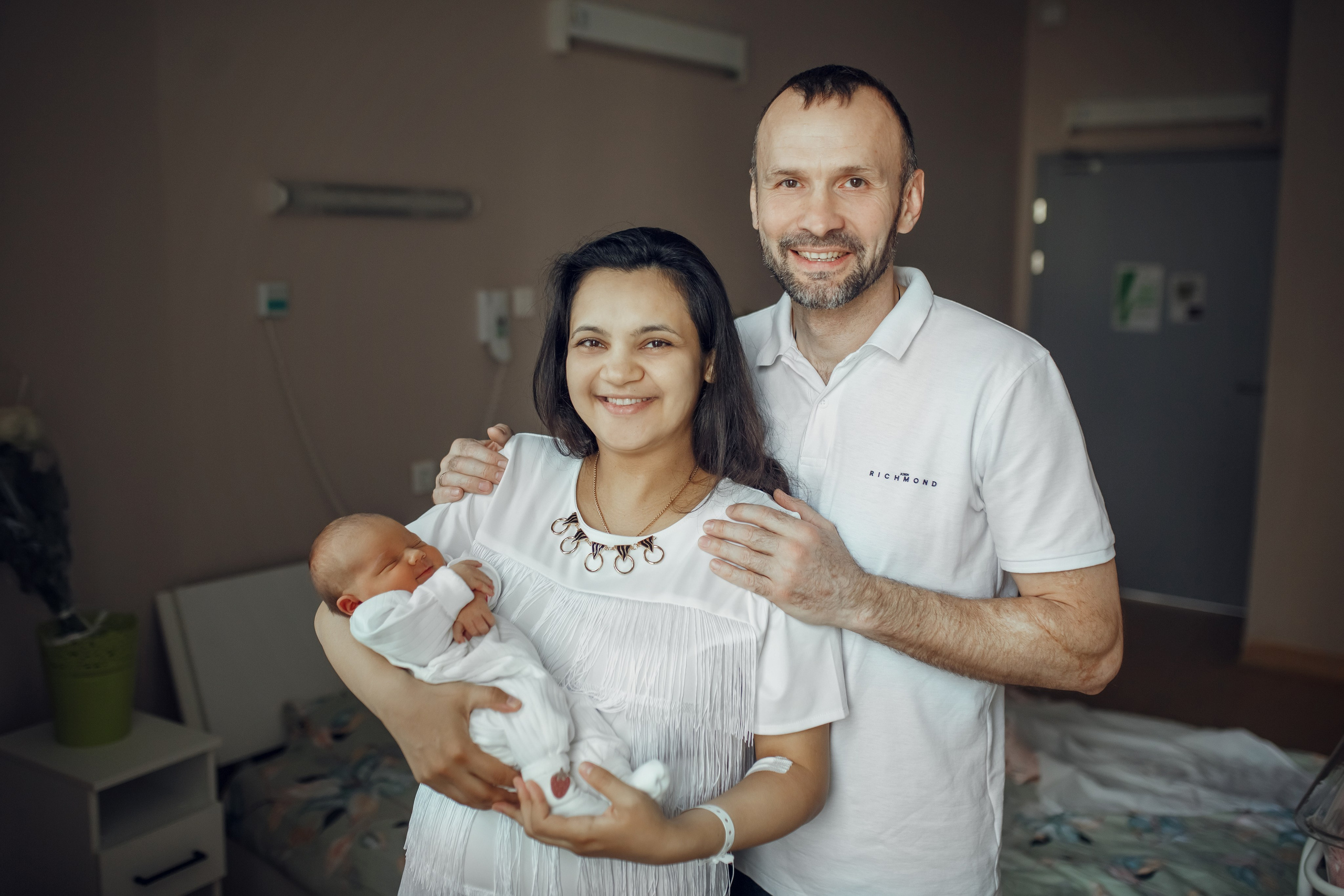 Выписка Машеньки. Фотограф на Крещение, семейный фотограф в Москве