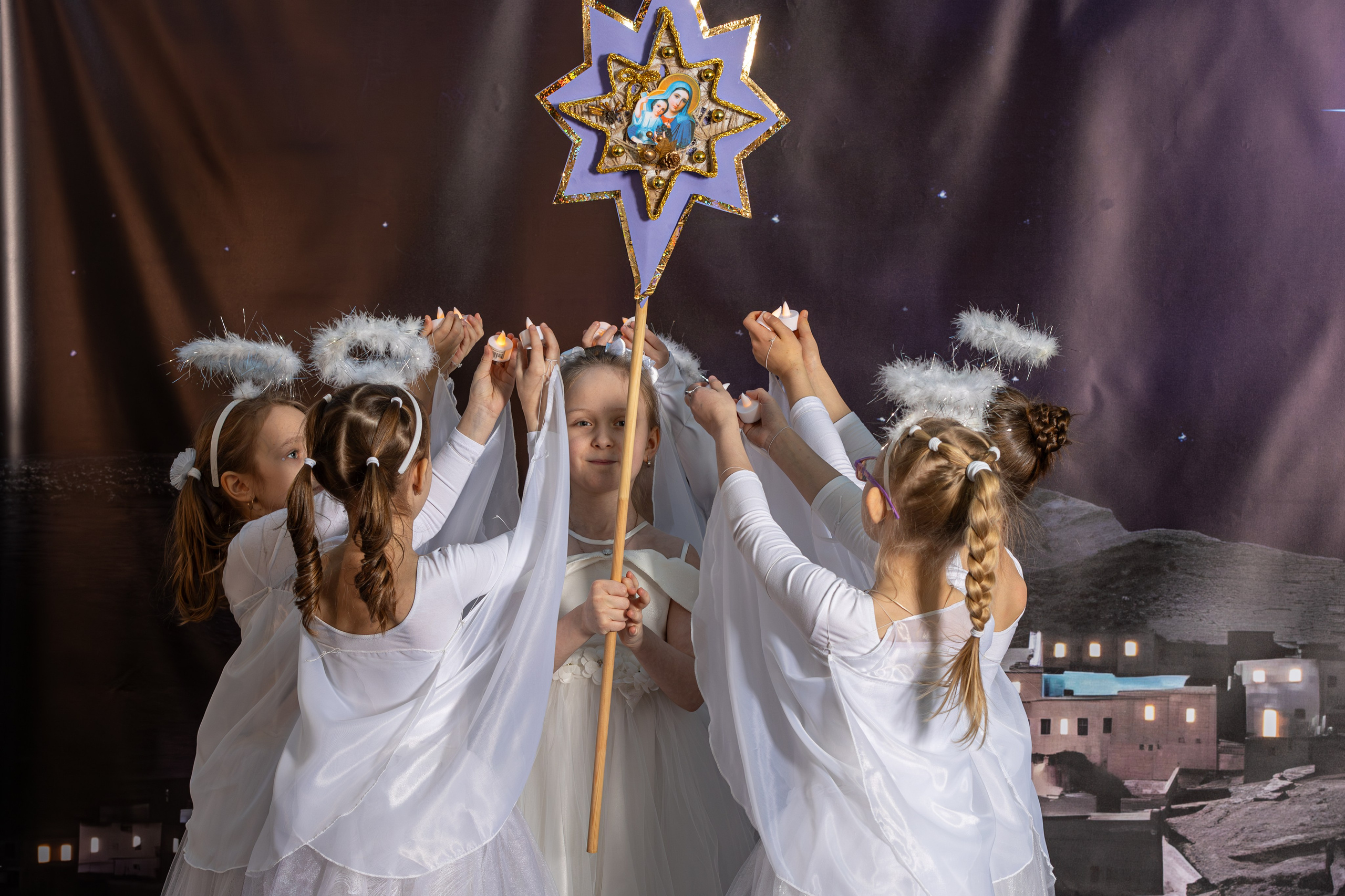 Рождество Воскресная школа 2025. Фотограф Таинств Крещение и Венчания г. Магадан Власова Ульяна