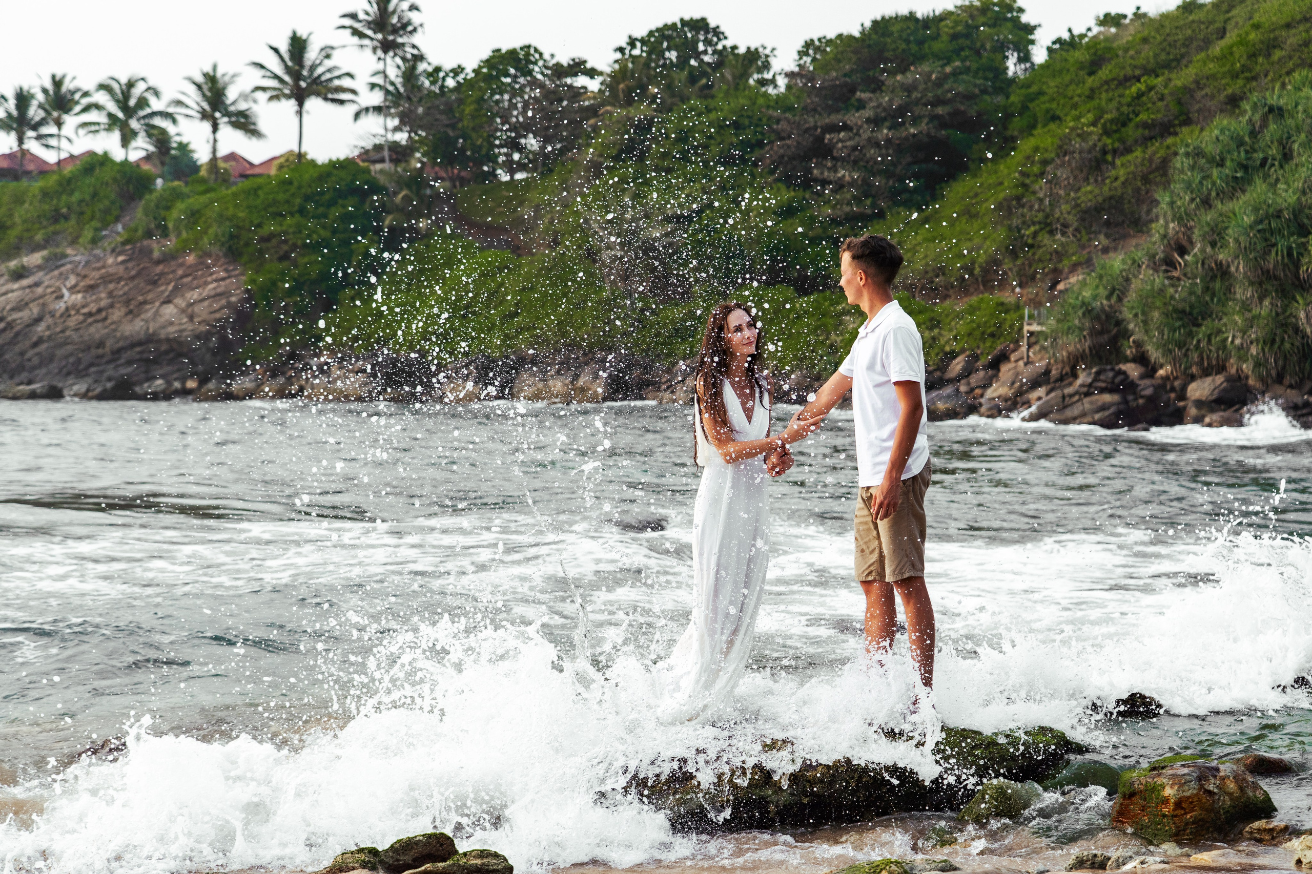 Just married photoshoot in Sri Lanka