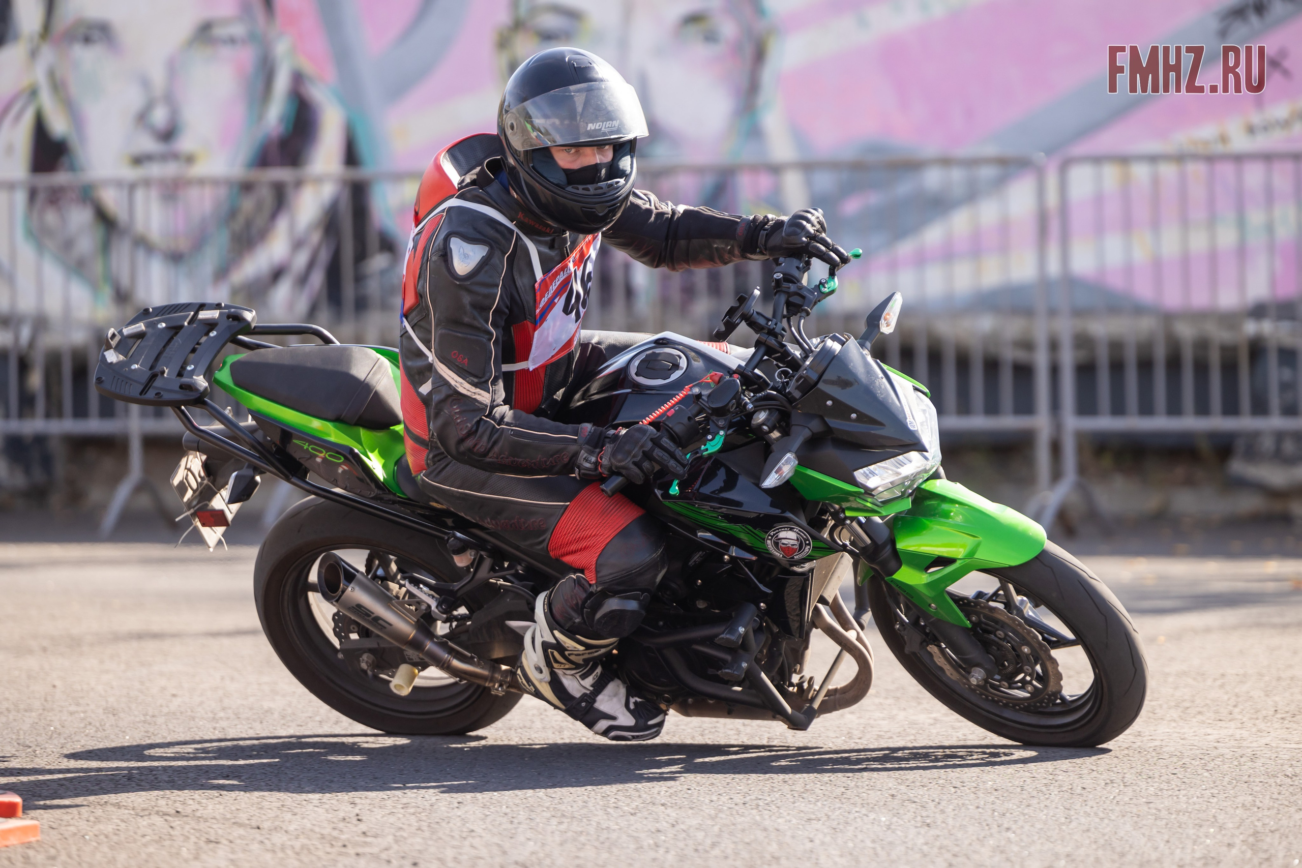 Соревнования по мотоджимхане на площадке Мосгортранс 15.09.2024. Фотограф Владимир Охрименко