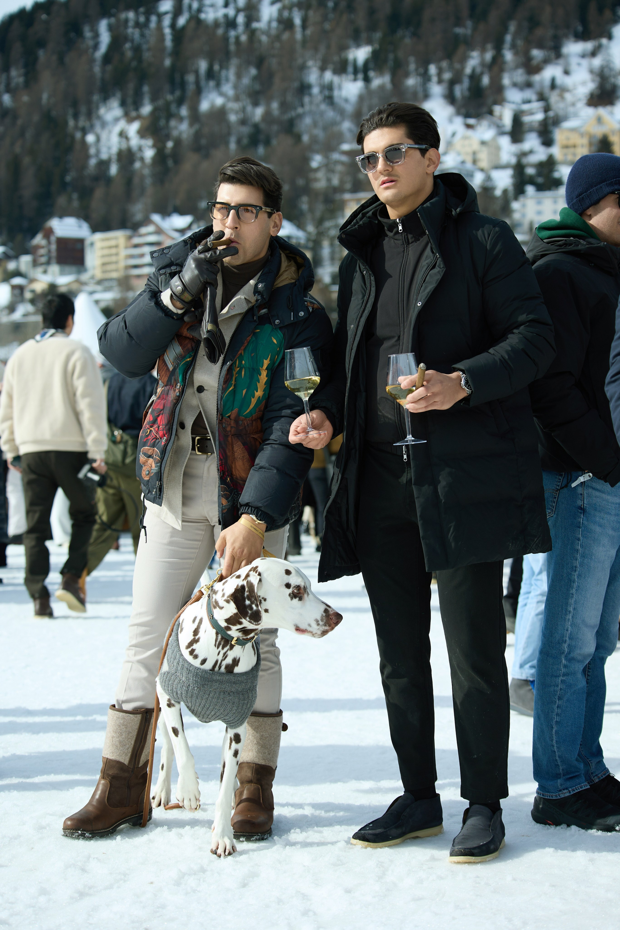 The ICE St. Moritz. Photographer in Milan Ivan Goncharov