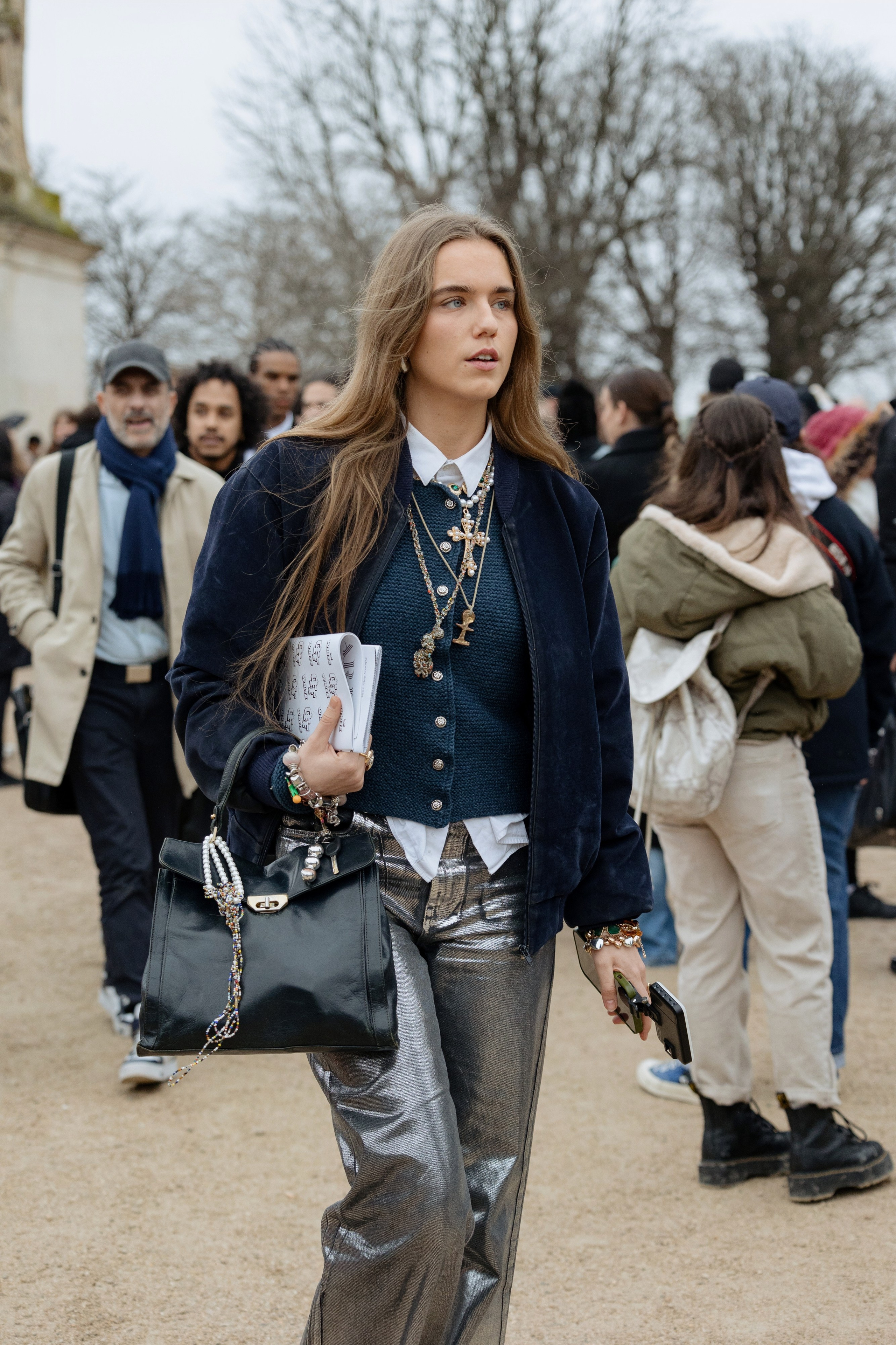 OFF WHITE PFW WOMENSWEAR FALL-WINTER 24/25. Photographer in Milan Ivan Goncharov