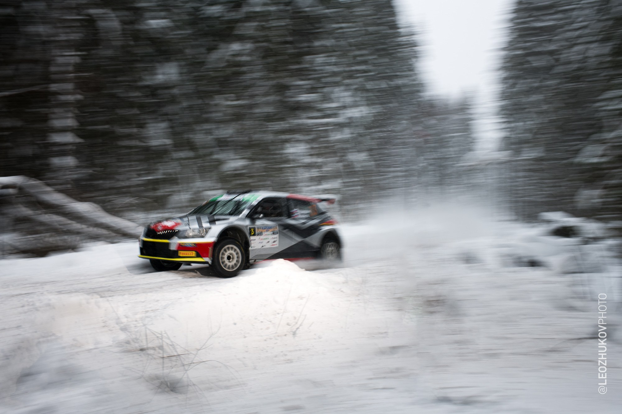 Rally Karelia 2026. Sports photographer Leonid Zhukov