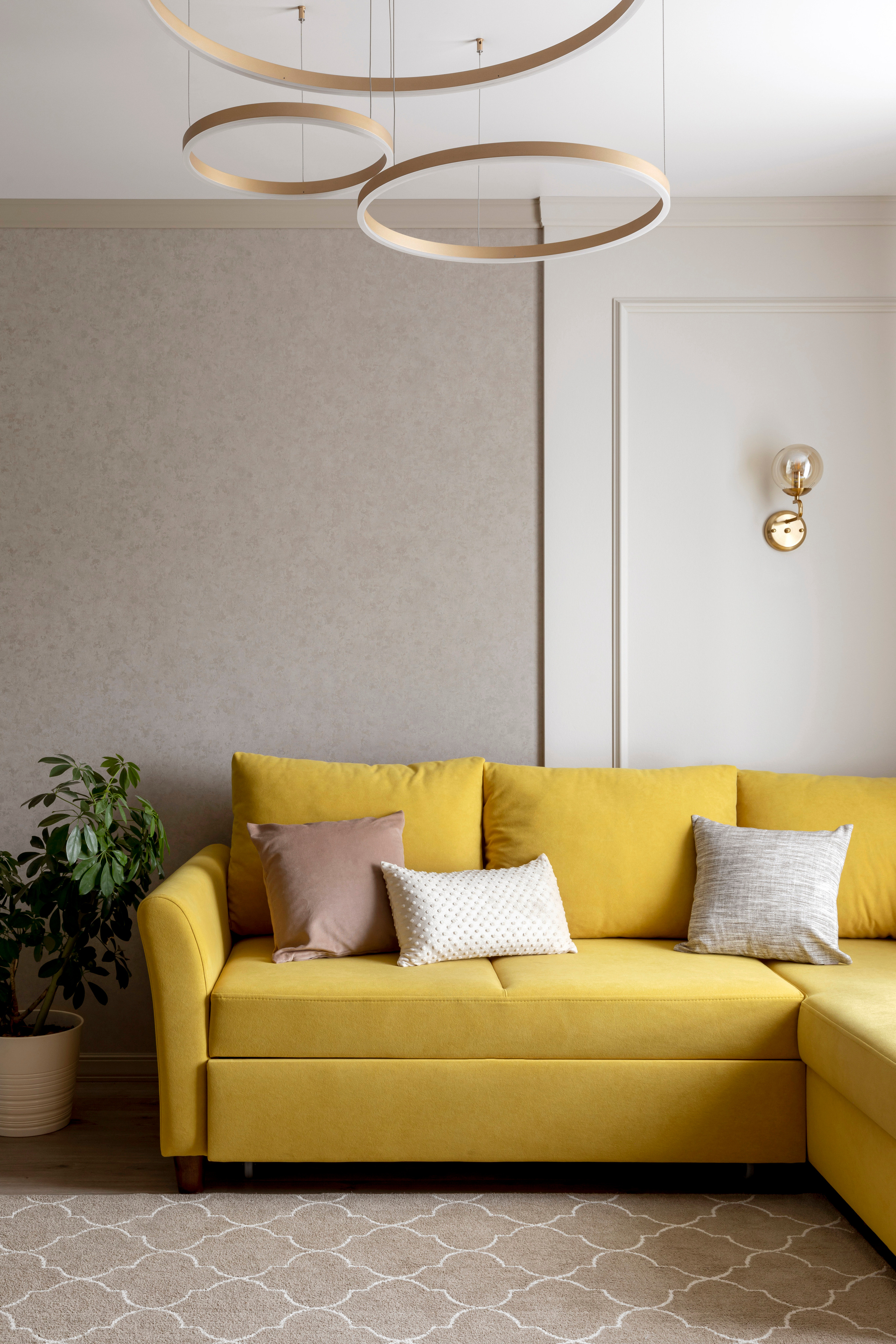 Двухкомнатная квартира с большой кухней и яркими акцентами. Студия Дизайна интерьера Tsvetdesign. Дизайнер в Санкт-Петербурге