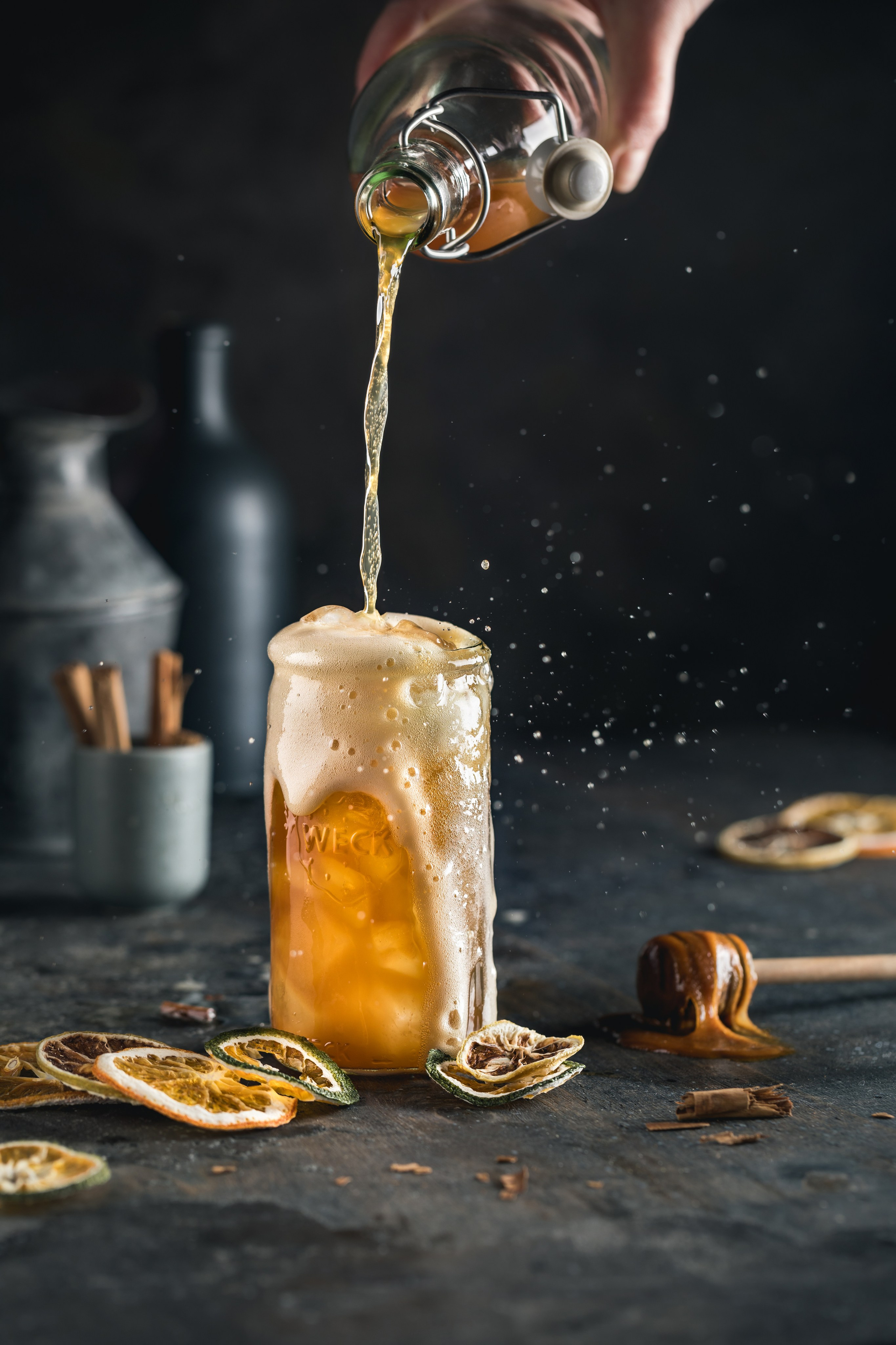 Медовуха. Foodie Stories (гастрономические истории) рекламная фуд-фотосъёмка, Москва