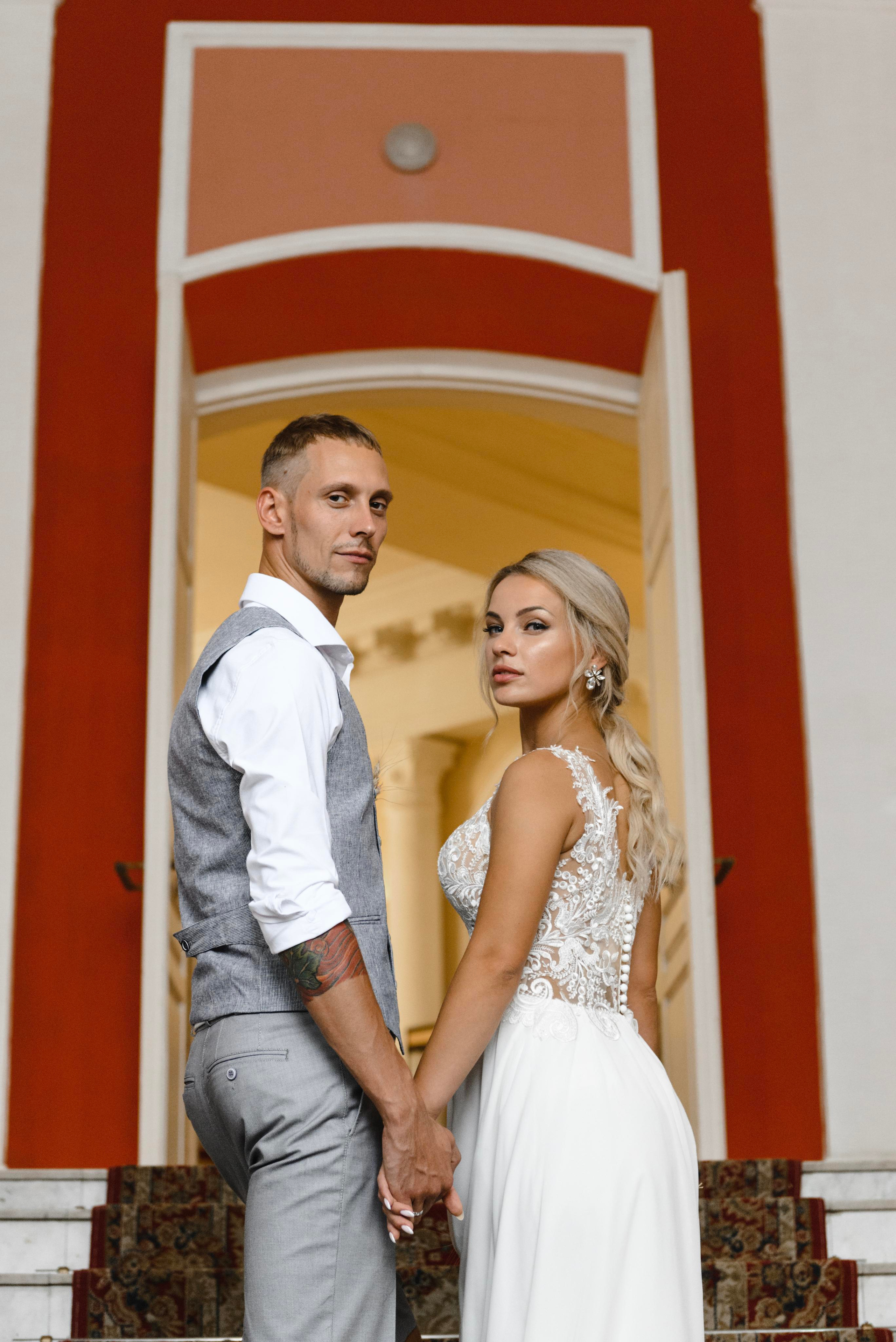 Веселая прогулка на самокатах. Свадебный фотограф в Тамбове Андрей Шаталов