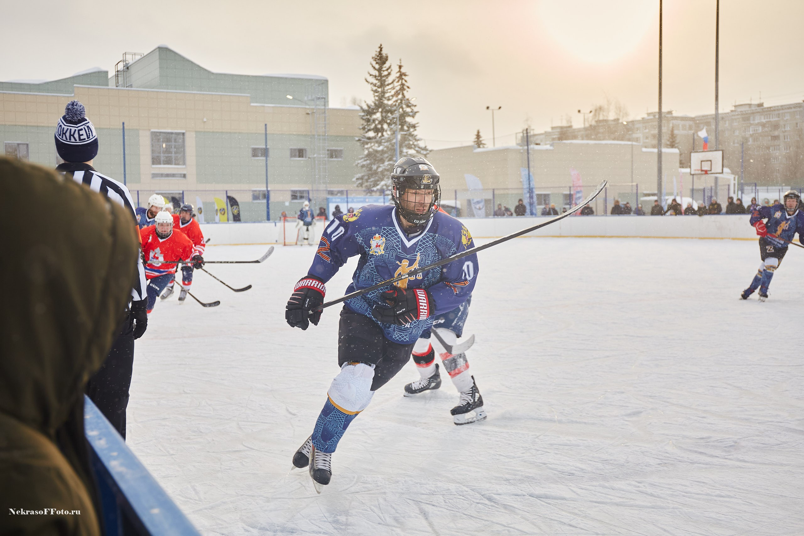Турнир по хоккею «Русская классика» в рамках Офицерской хоккейной лиги. Спортивный фотограф Некрасов Денис