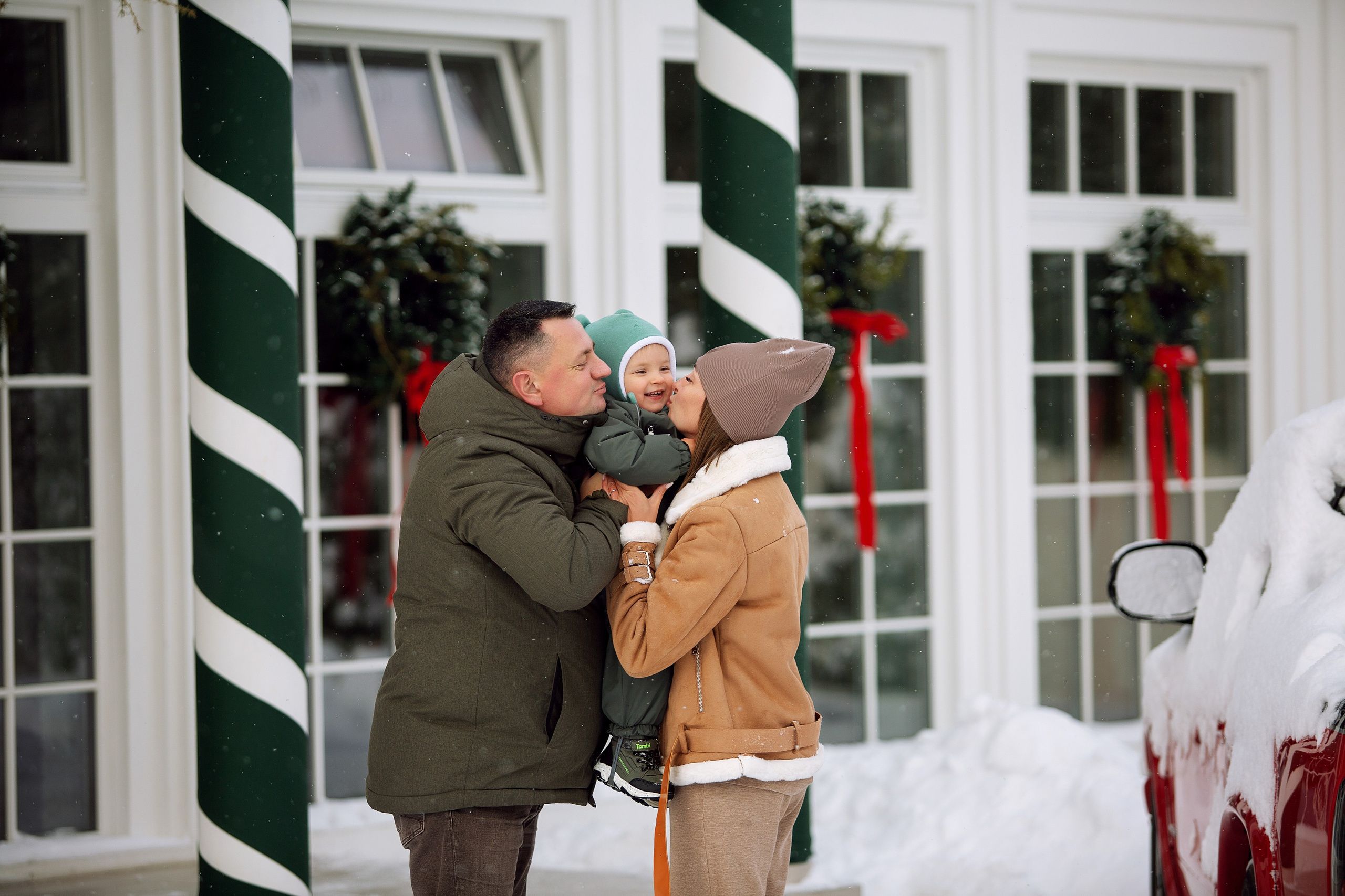 РОМА новогодняя фотосессия. Фотограф новорожденных Оксана Полевская