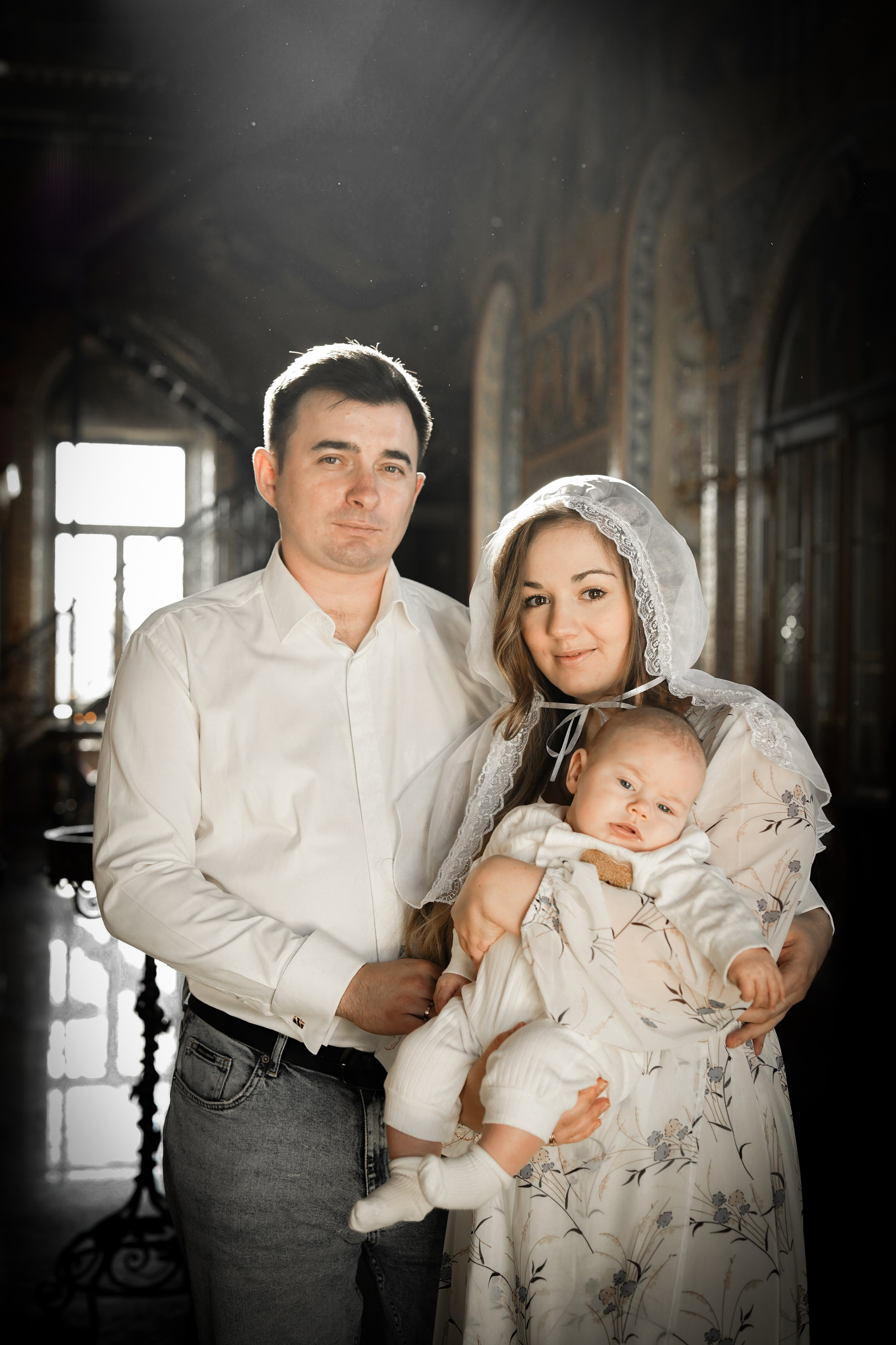 Крещение в Храме Георгия Всеволодовича.Нижний Новгород. Фотограф на крещение и венчание в Нижнем Новгороде.Свадебный Фотограф