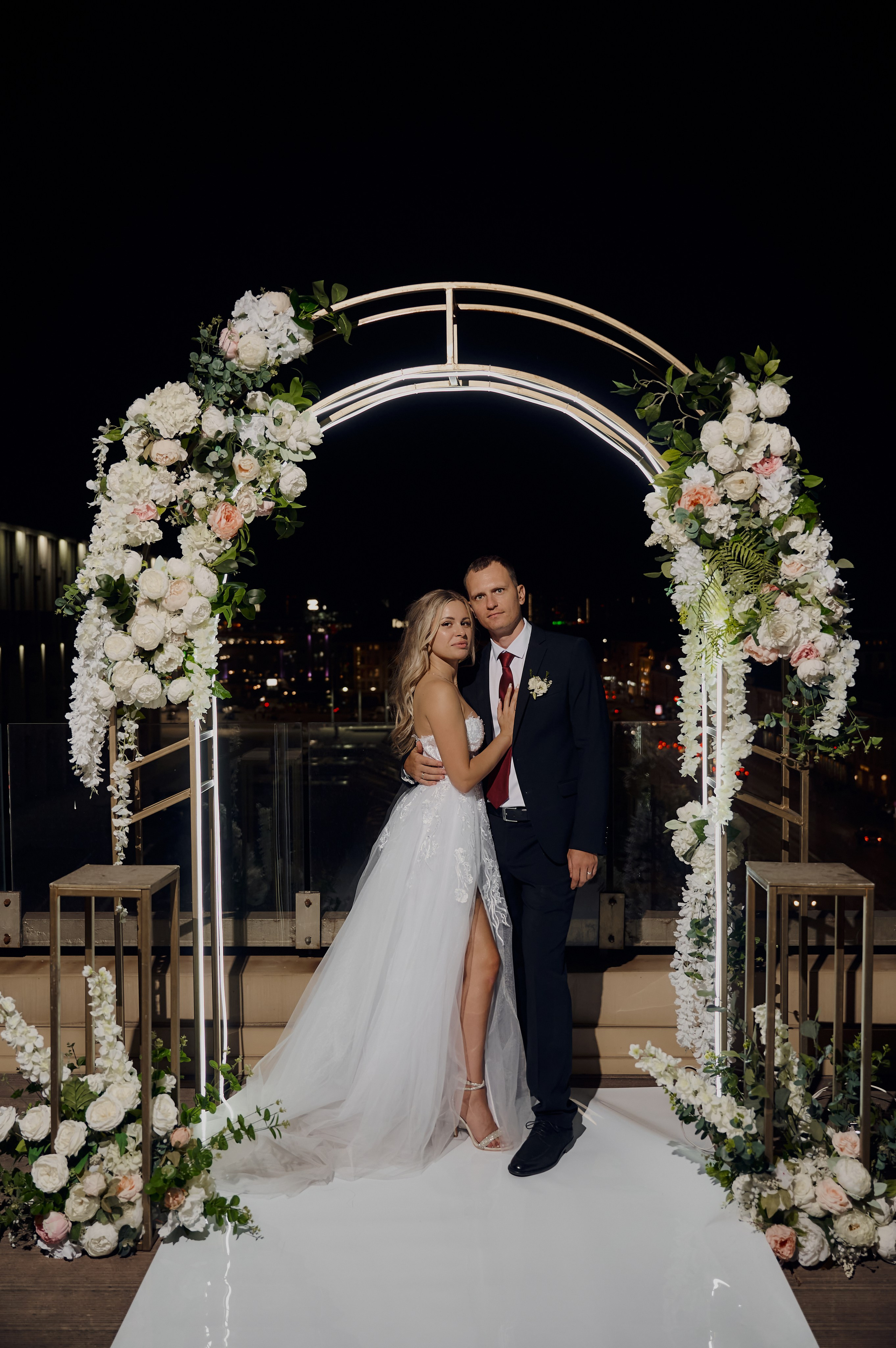 свадебная фотосессия с видом на Тулу