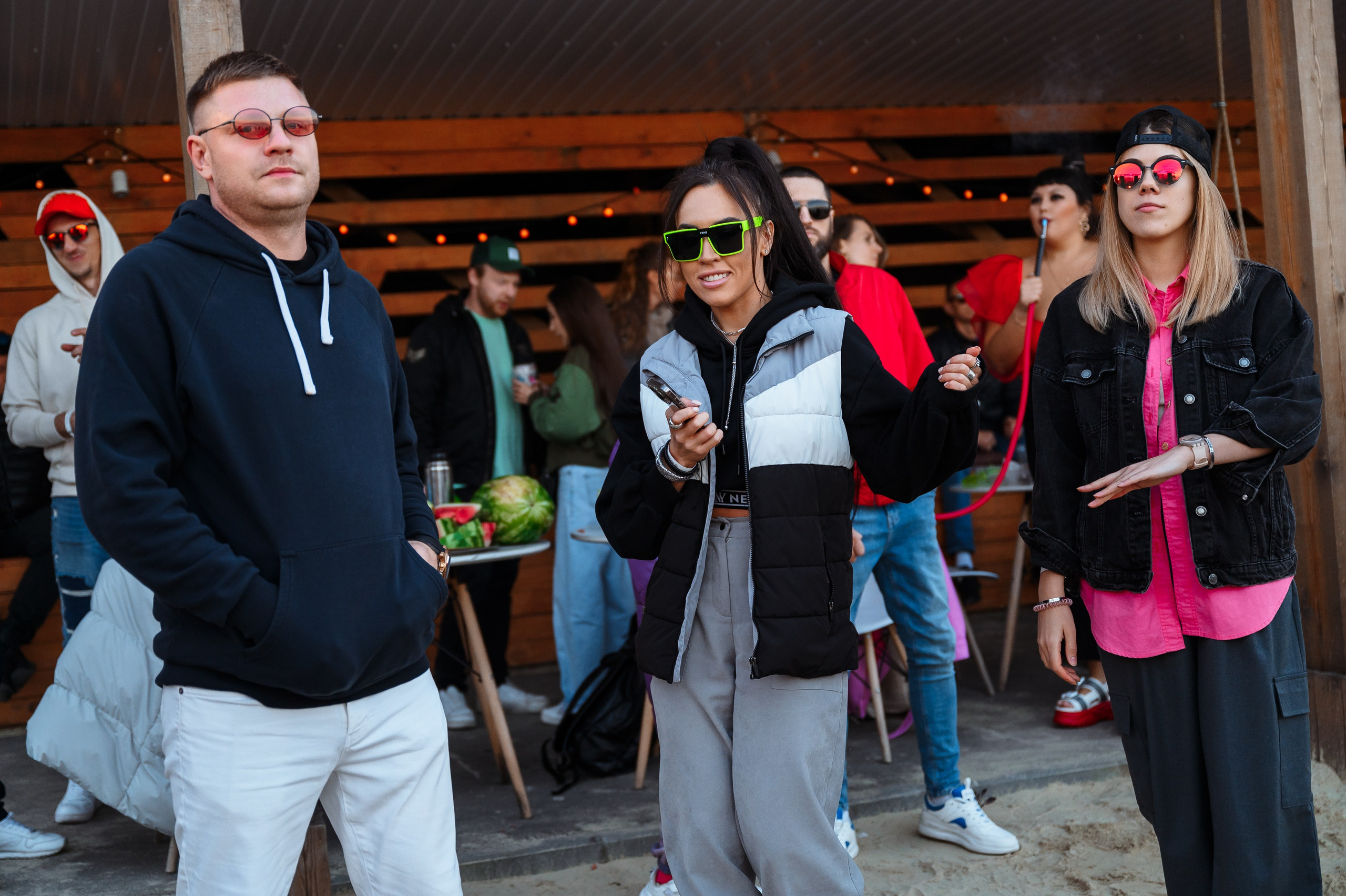 Пляжная вечеринка. Wedding and family photographer USA