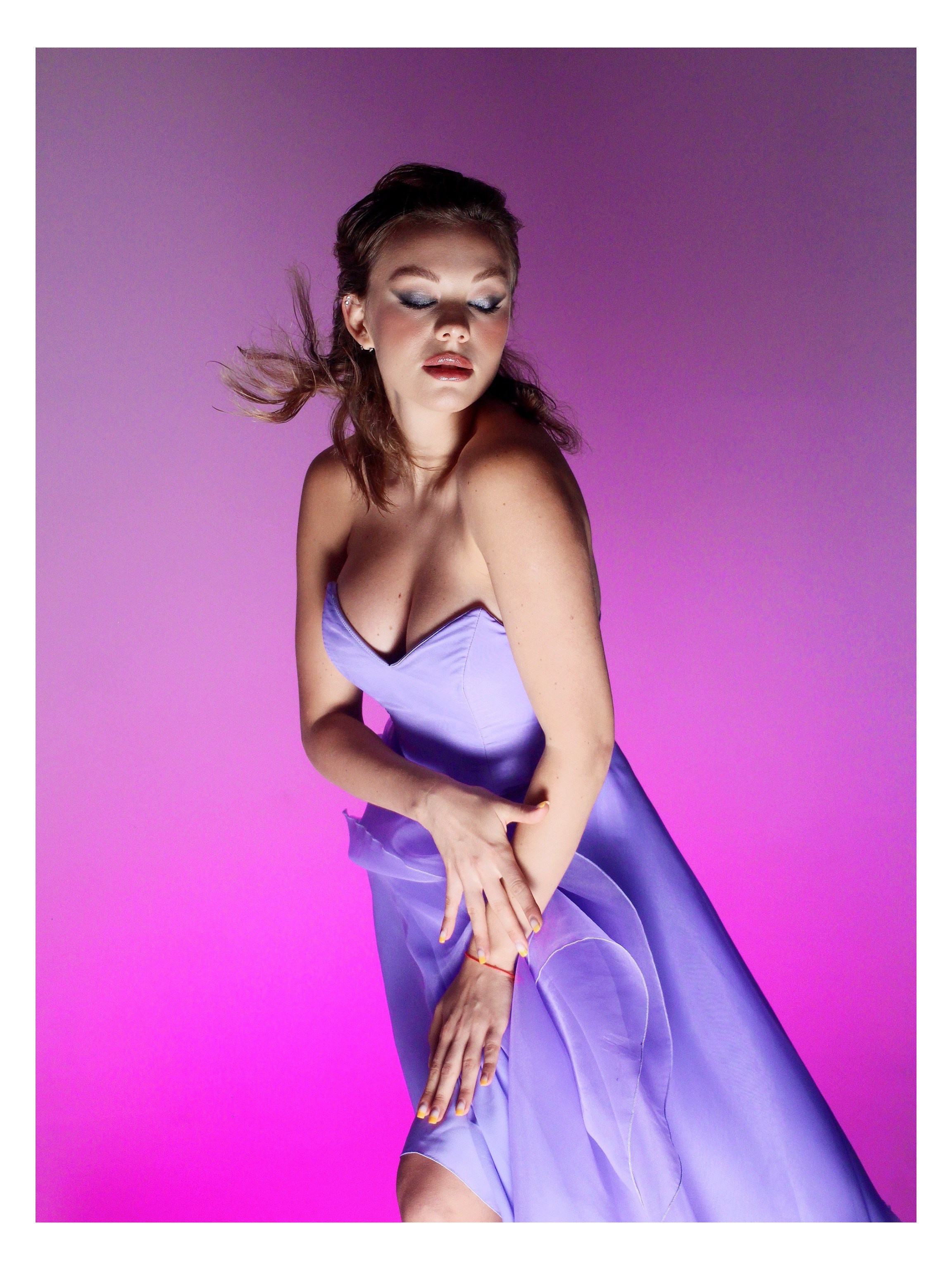 Лиана, съемка в сиудии. Photography Eva