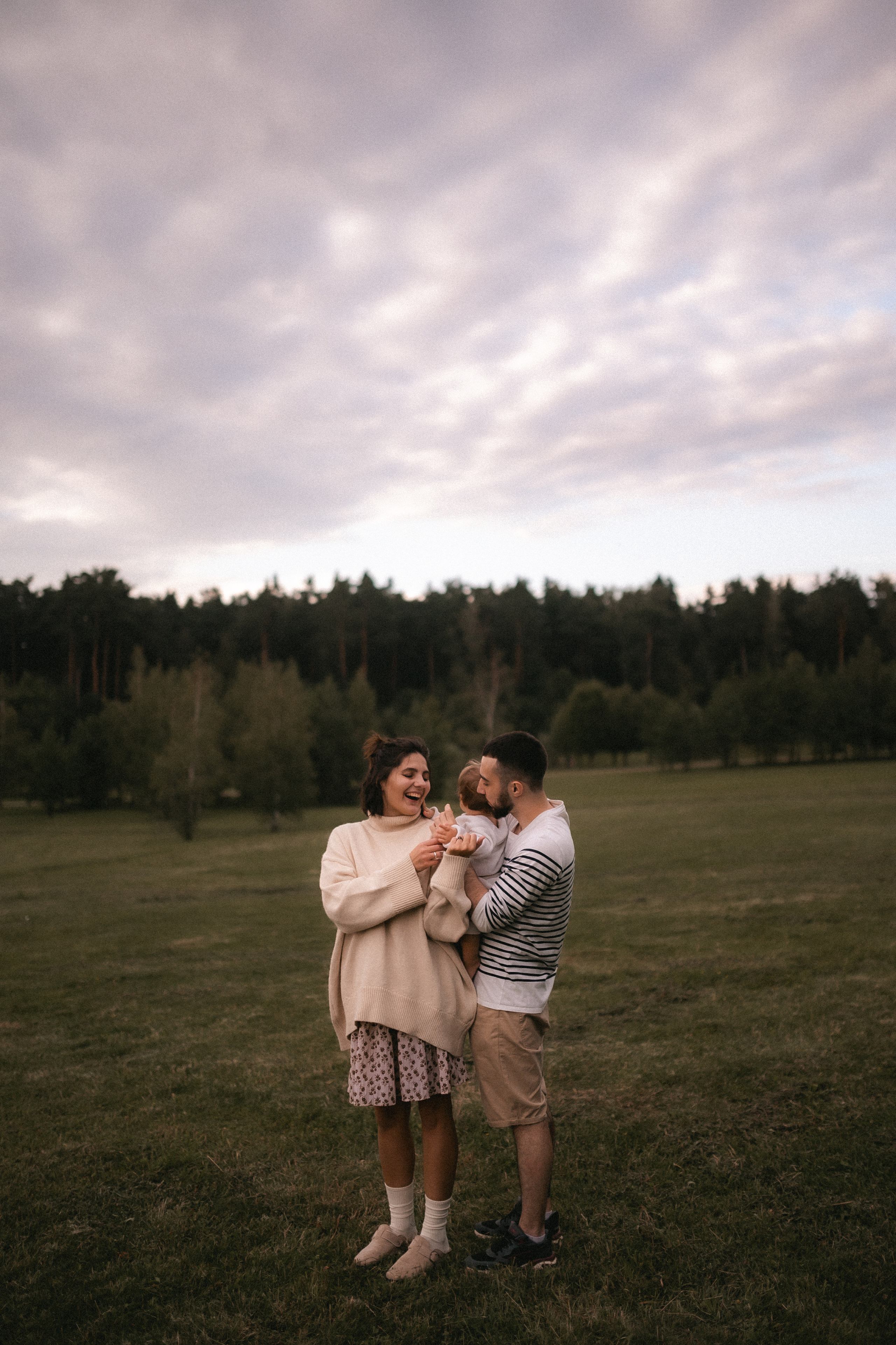 Эмир, Диана и Леон в Мещерском парке. Семейный и свадебный lifestyle-фотограф в Москве Мария Петрова