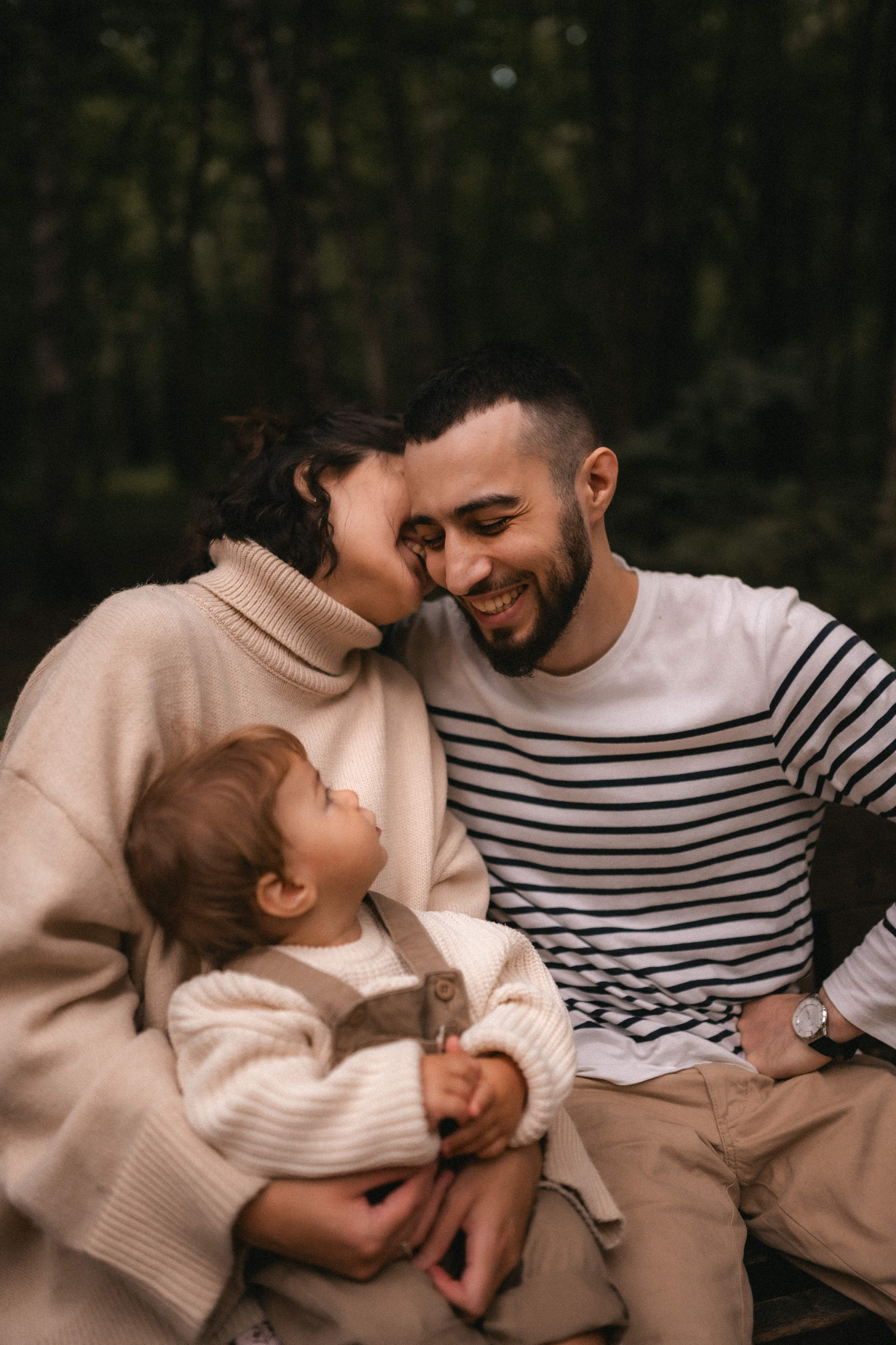 Эмир, Диана и Леон в Мещерском парке. Семейный и свадебный lifestyle-фотограф в Москве Мария Петрова