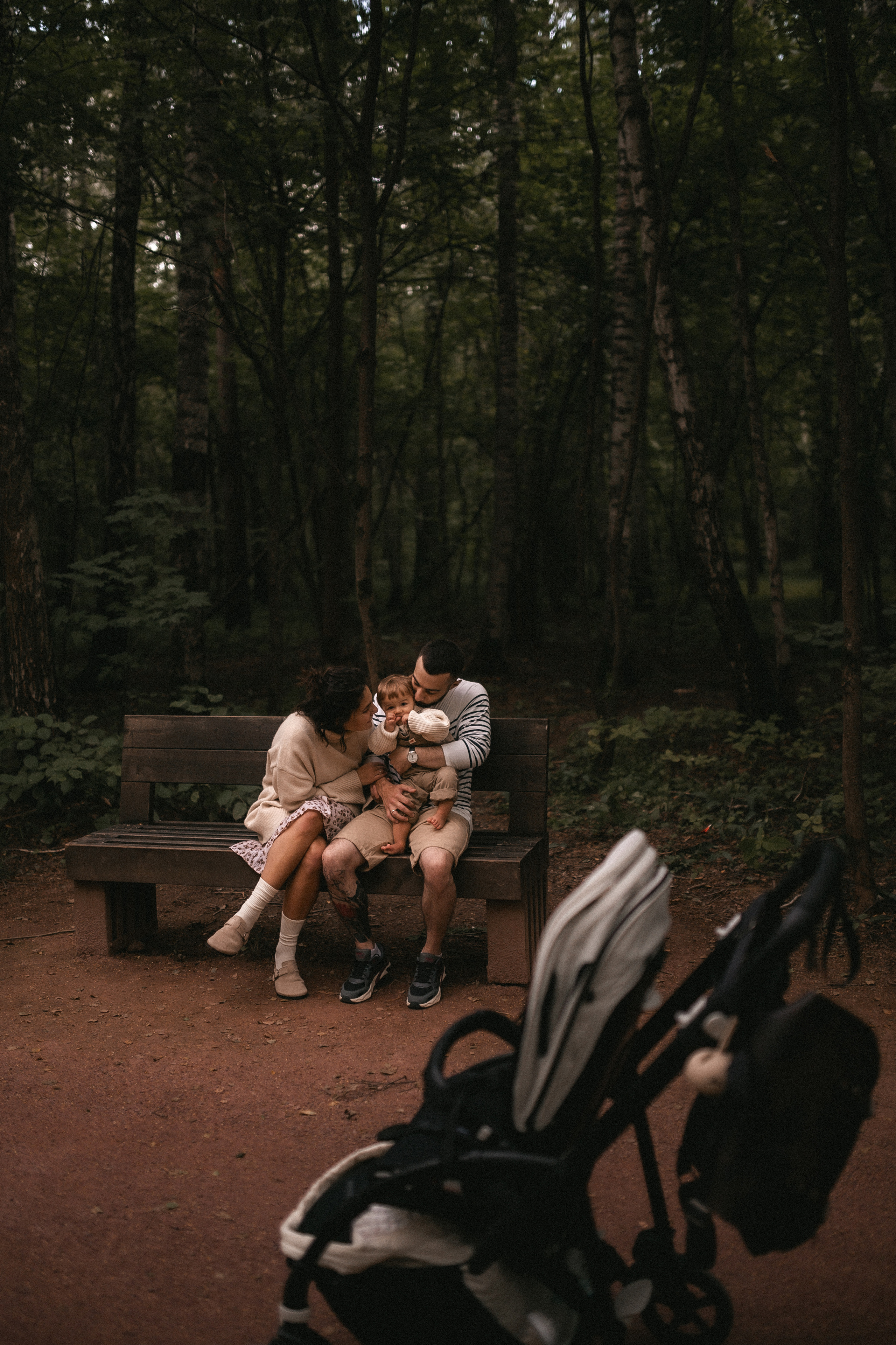 Эмир, Диана и Леон в Мещерском парке. Семейный и свадебный lifestyle-фотограф в Москве Мария Петрова