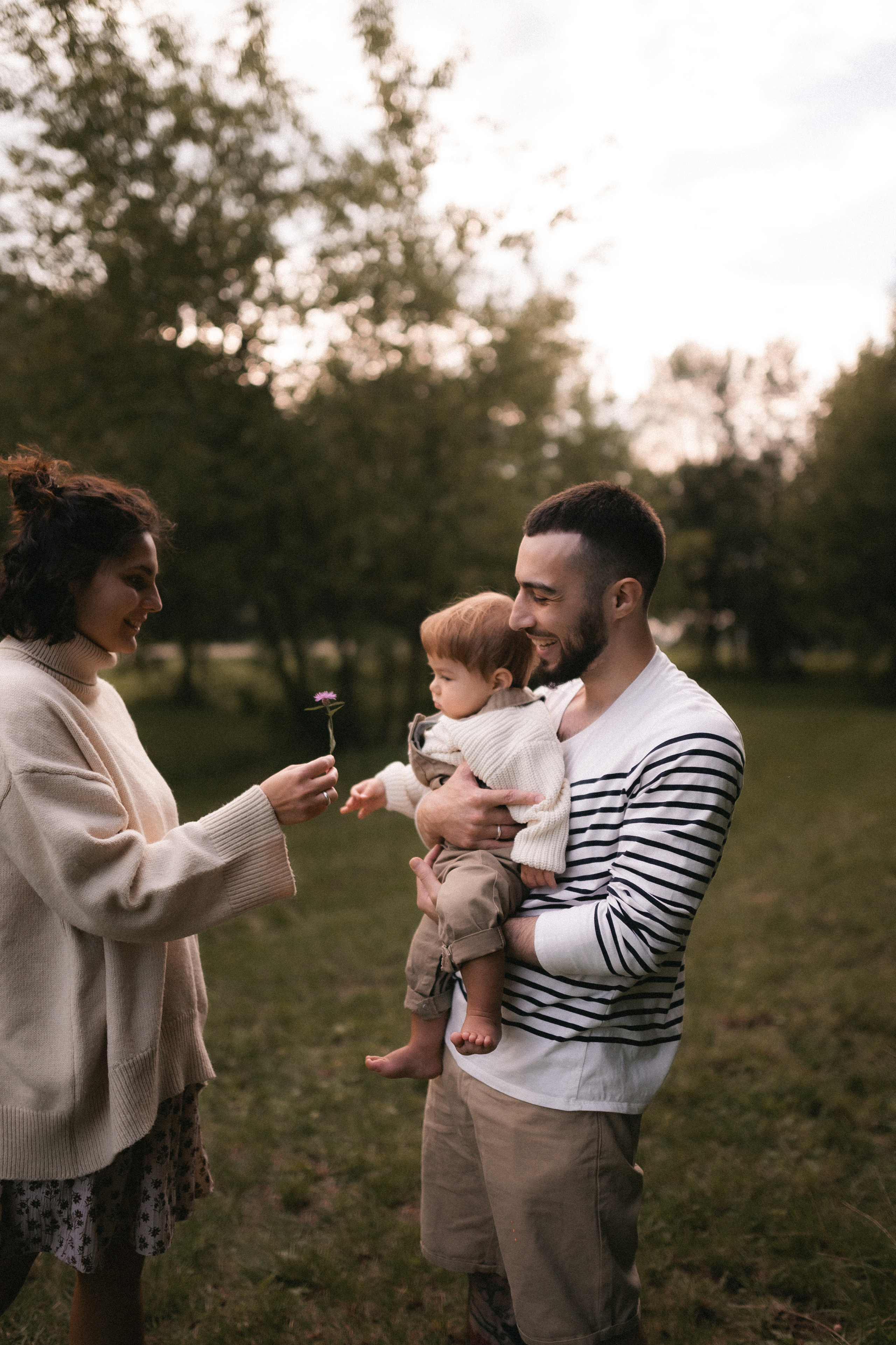 Эмир, Диана и Леон в Мещерском парке. Семейный и свадебный lifestyle-фотограф в Москве Мария Петрова