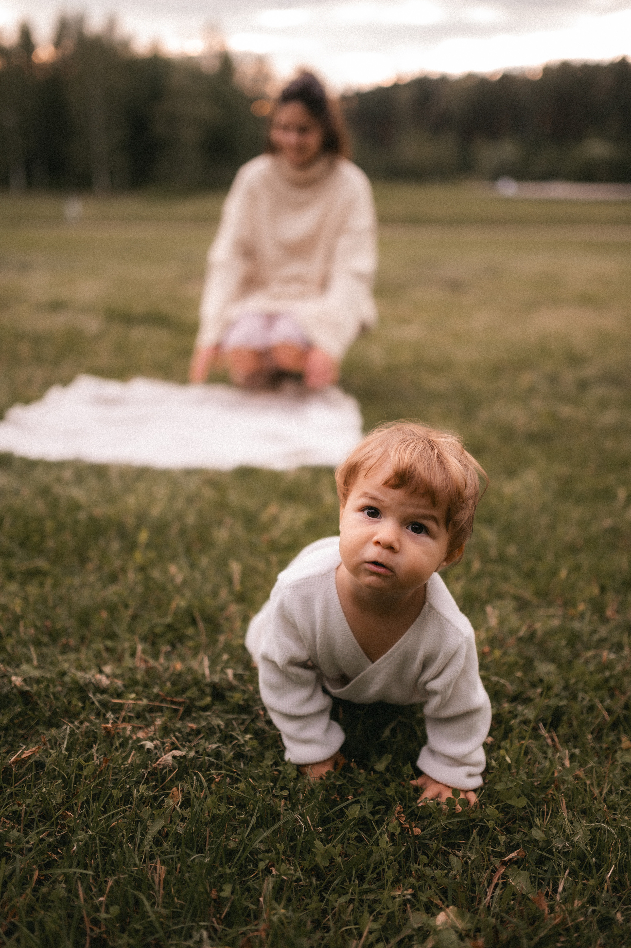 Эмир, Диана и Леон в Мещерском парке. Семейный и свадебный lifestyle-фотограф в Москве Мария Петрова