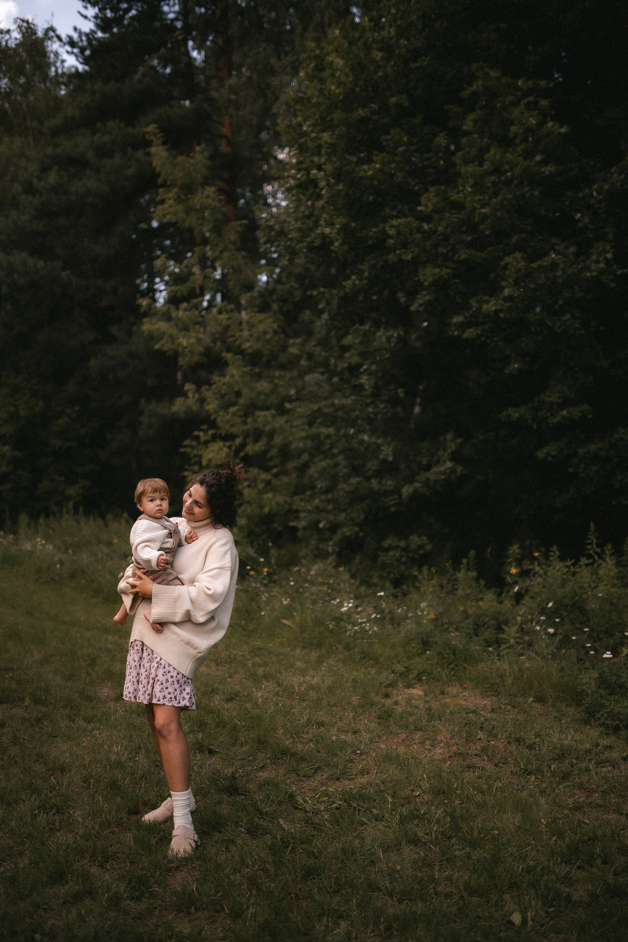 Эмир, Диана и Леон в Мещерском парке. Семейный и свадебный lifestyle-фотограф в Москве Мария Петрова