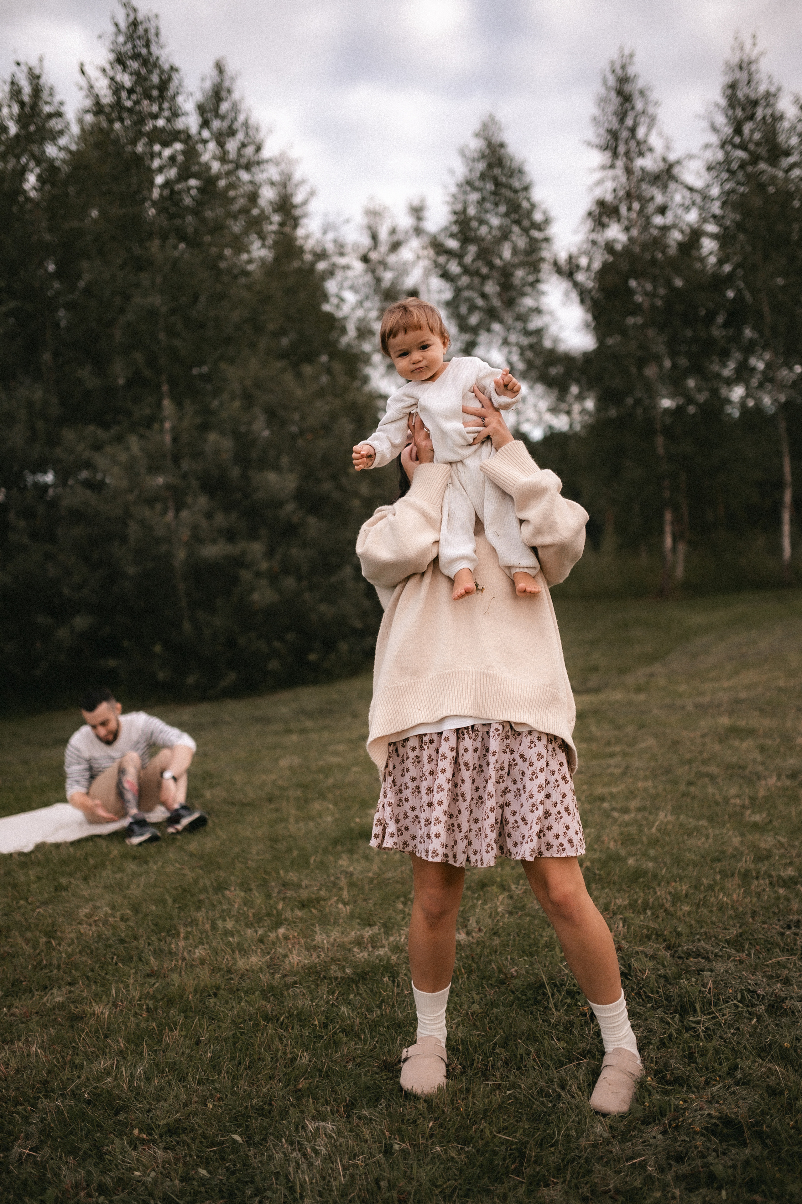 Эмир, Диана и Леон в Мещерском парке. Семейный и свадебный lifestyle-фотограф в Москве Мария Петрова