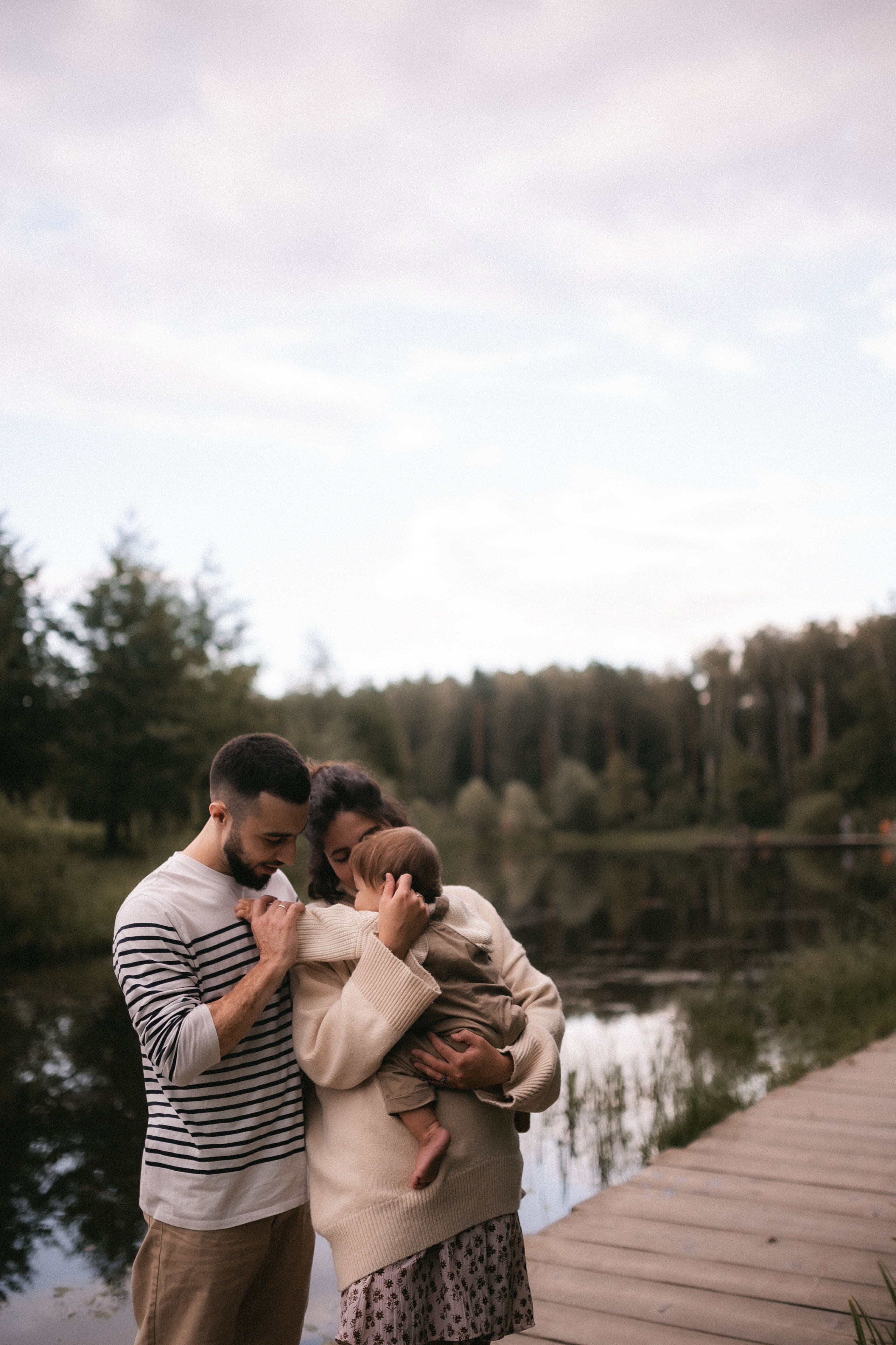 Эмир, Диана и Леон в Мещерском парке. Семейный и свадебный lifestyle-фотограф в Москве Мария Петрова