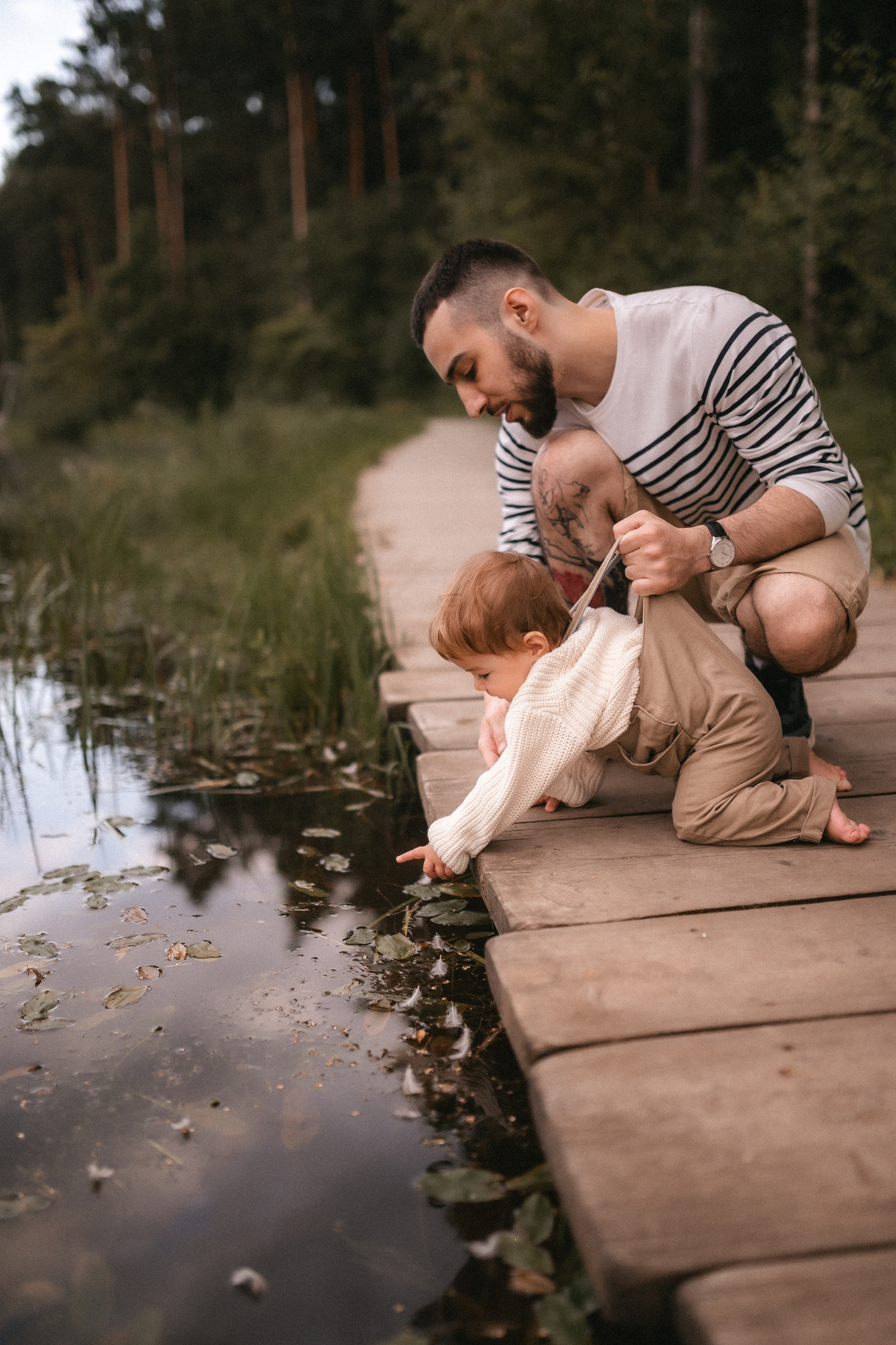 Эмир, Диана и Леон в Мещерском парке. Семейный и свадебный lifestyle-фотограф в Москве Мария Петрова